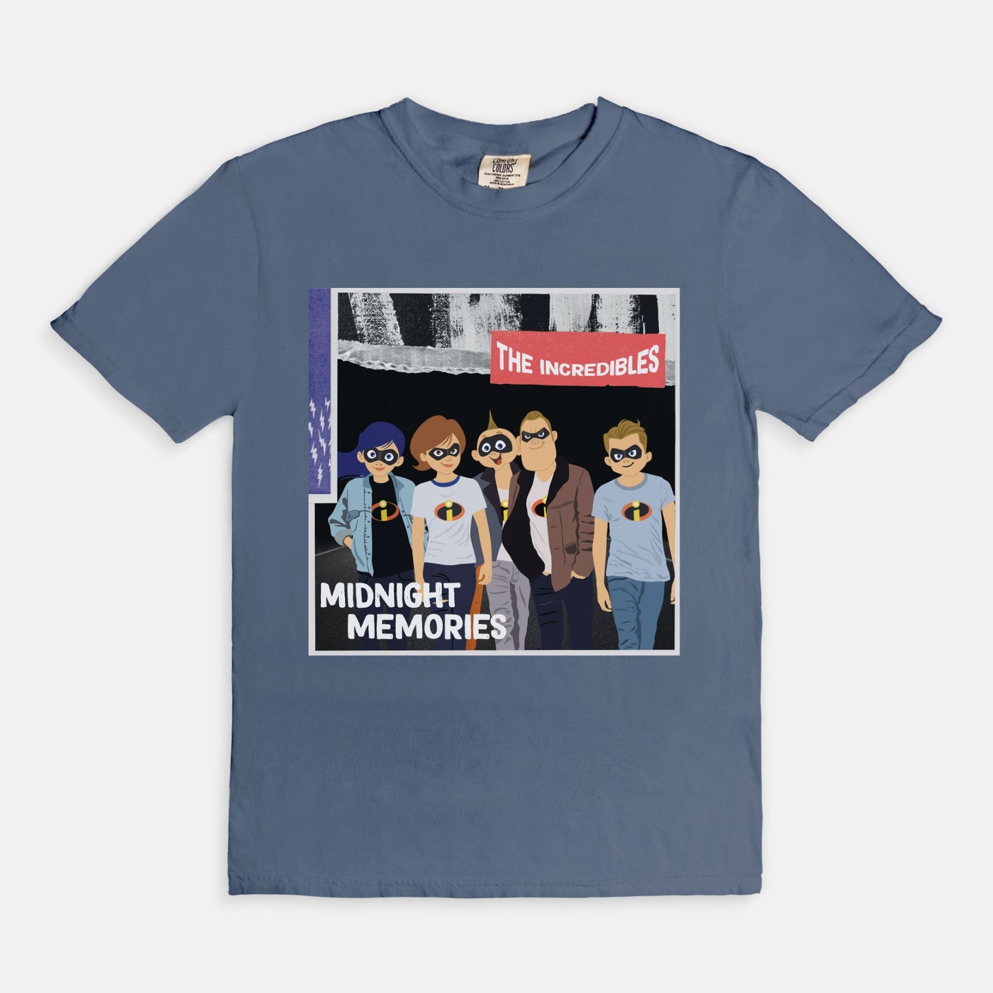 The Incredibles Midnight Memories Comfort Colors Shirt