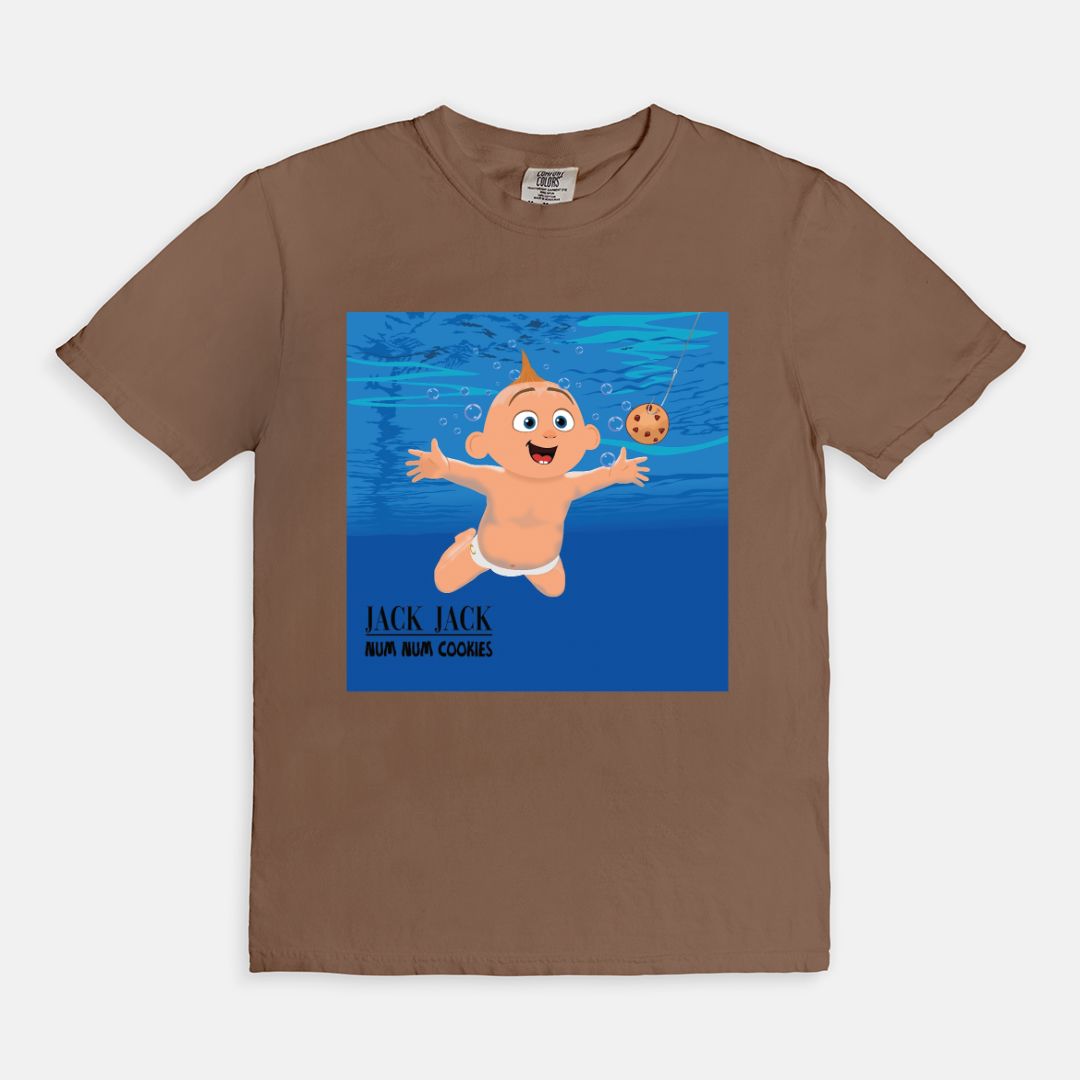 Jack Jack Num Num Cookies Comfort Colors Shirt