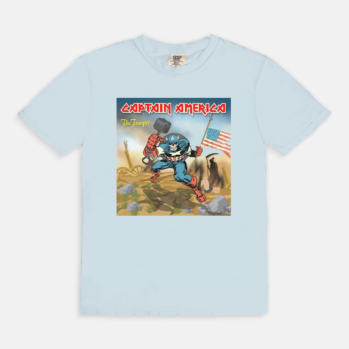 Captain America The Trooper Comfort Colors Shirt