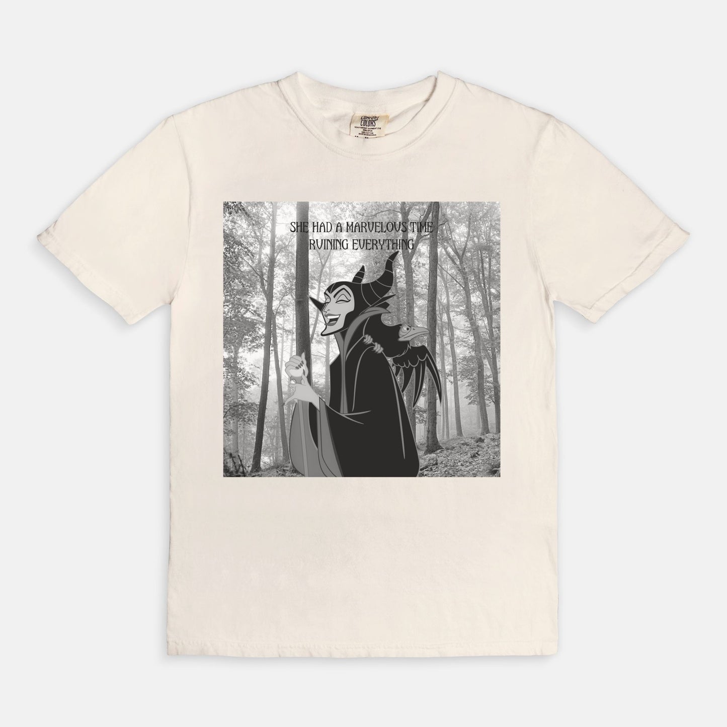 Maleficent She Had A Marvelous Time Ruining Everything Comfort Colors Shirt