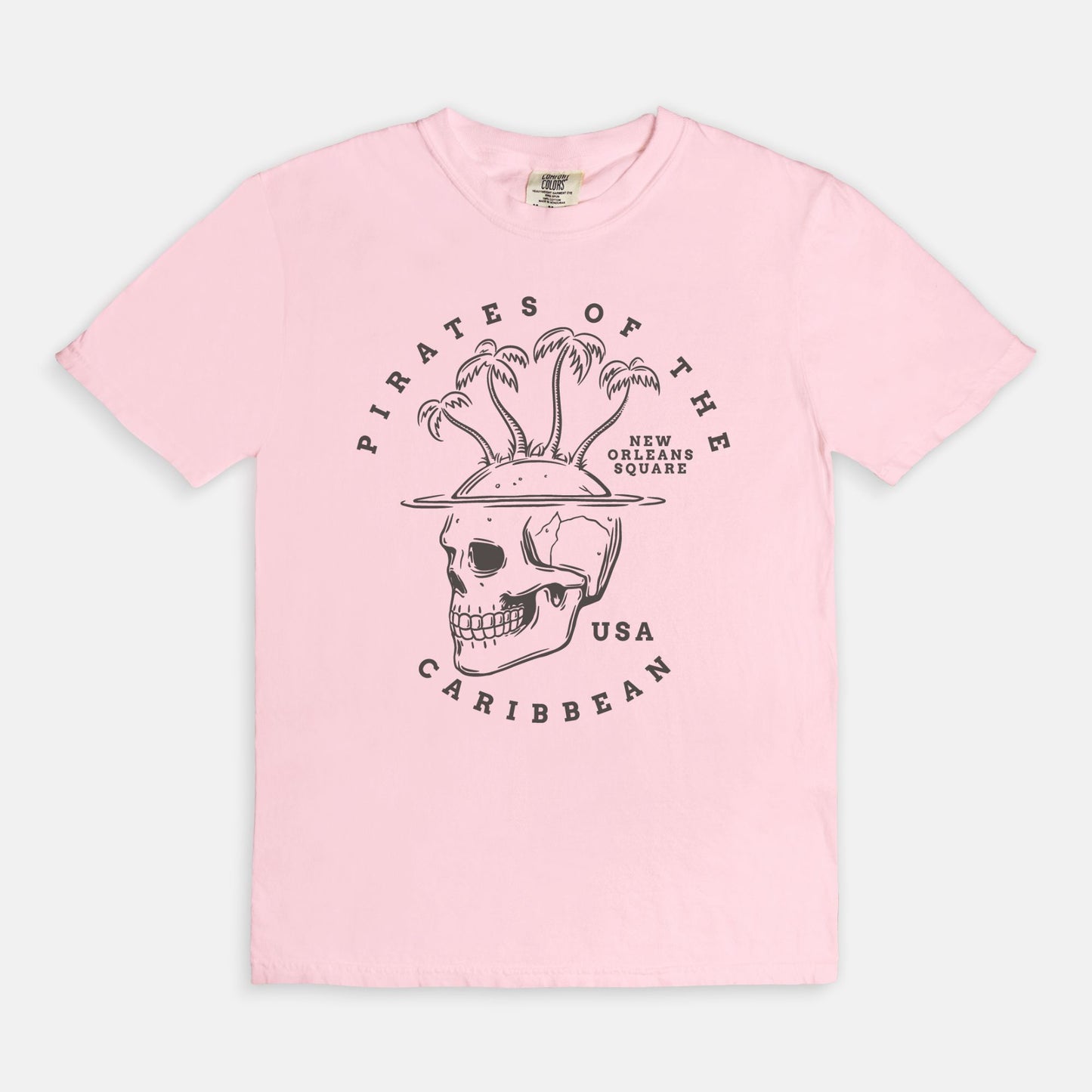 Pirates Of The Caribbean USA Comfort Colors Shirt