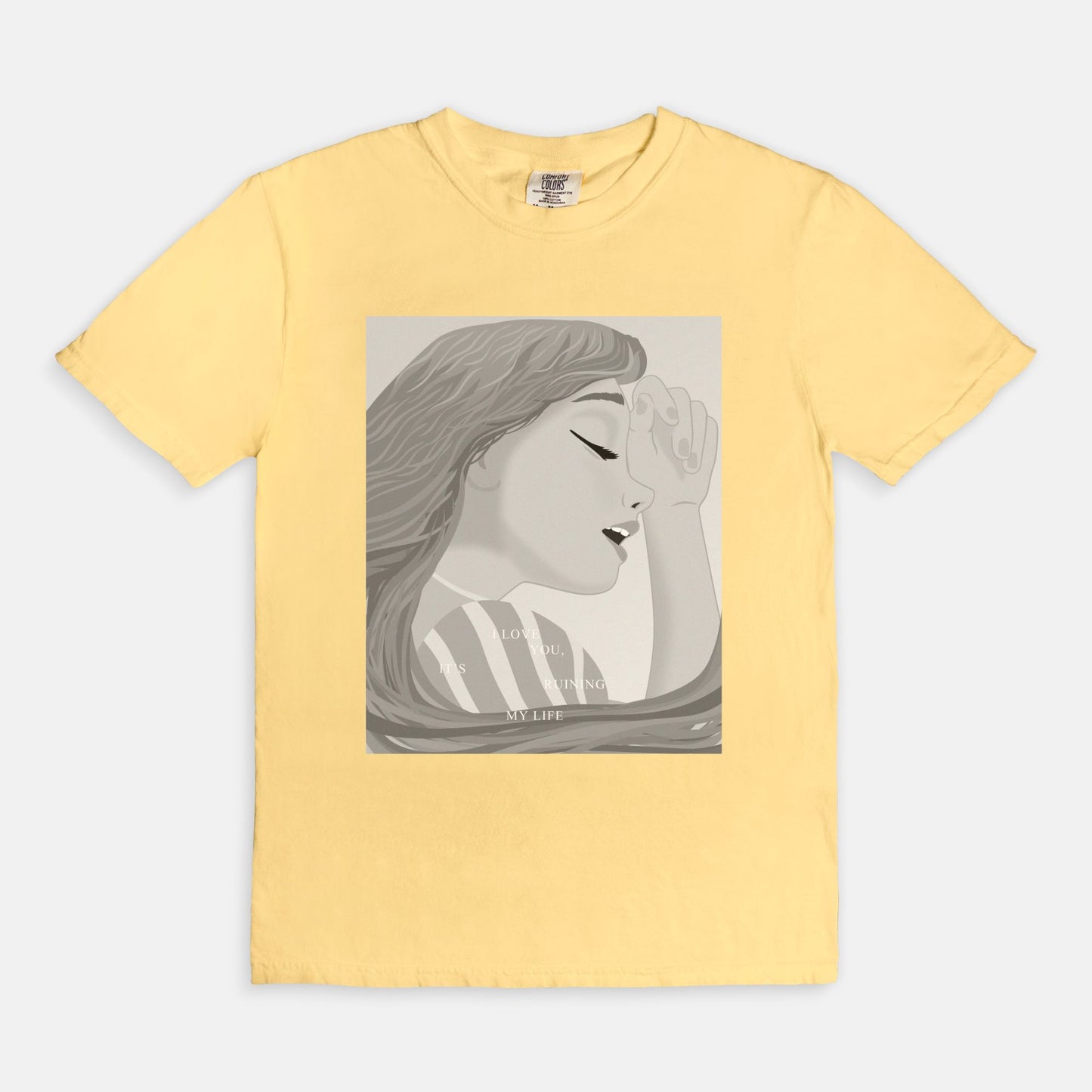 Rapunzel I Love You It's Ruining My Life Comfort Colors Shirt