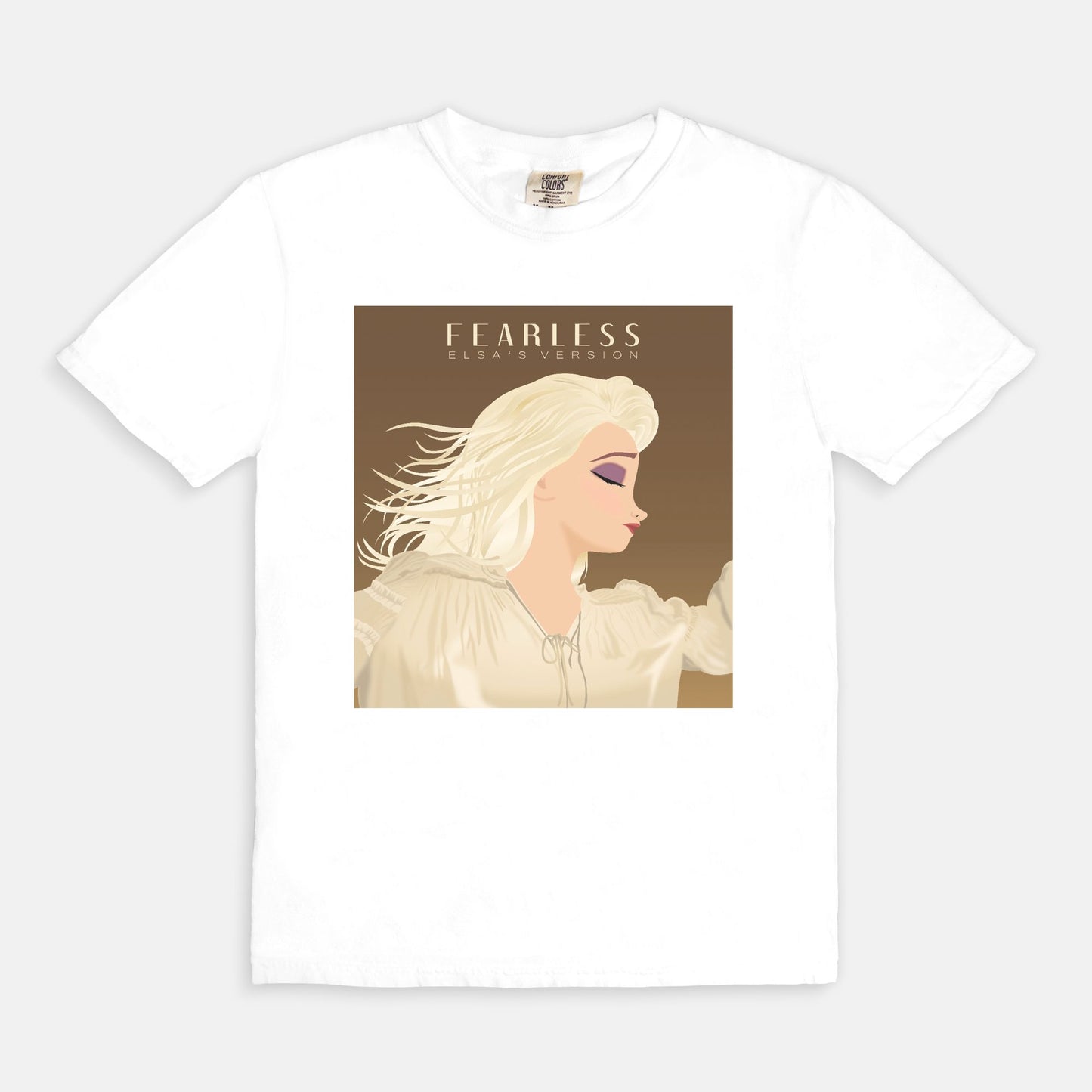 Elsa Fearless Comfort Colors Shirt