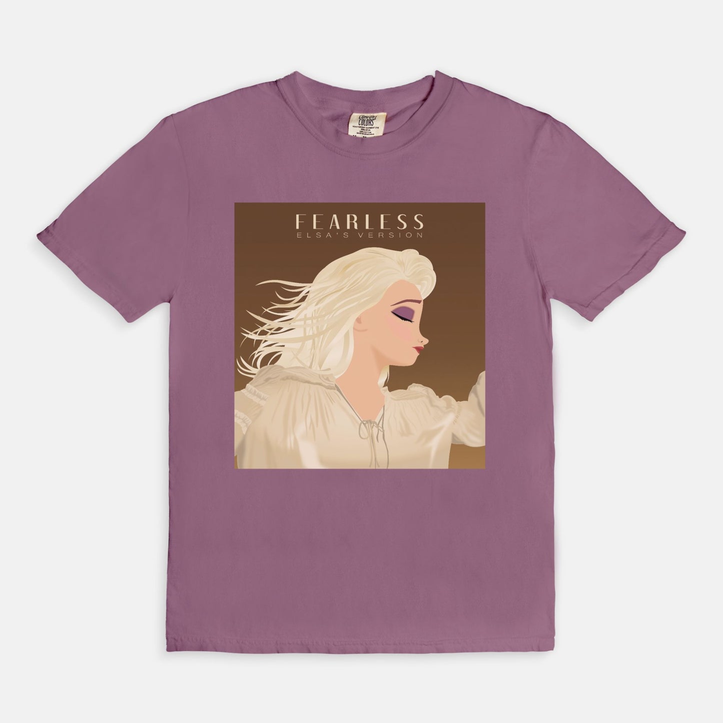 Elsa Fearless Comfort Colors Shirt
