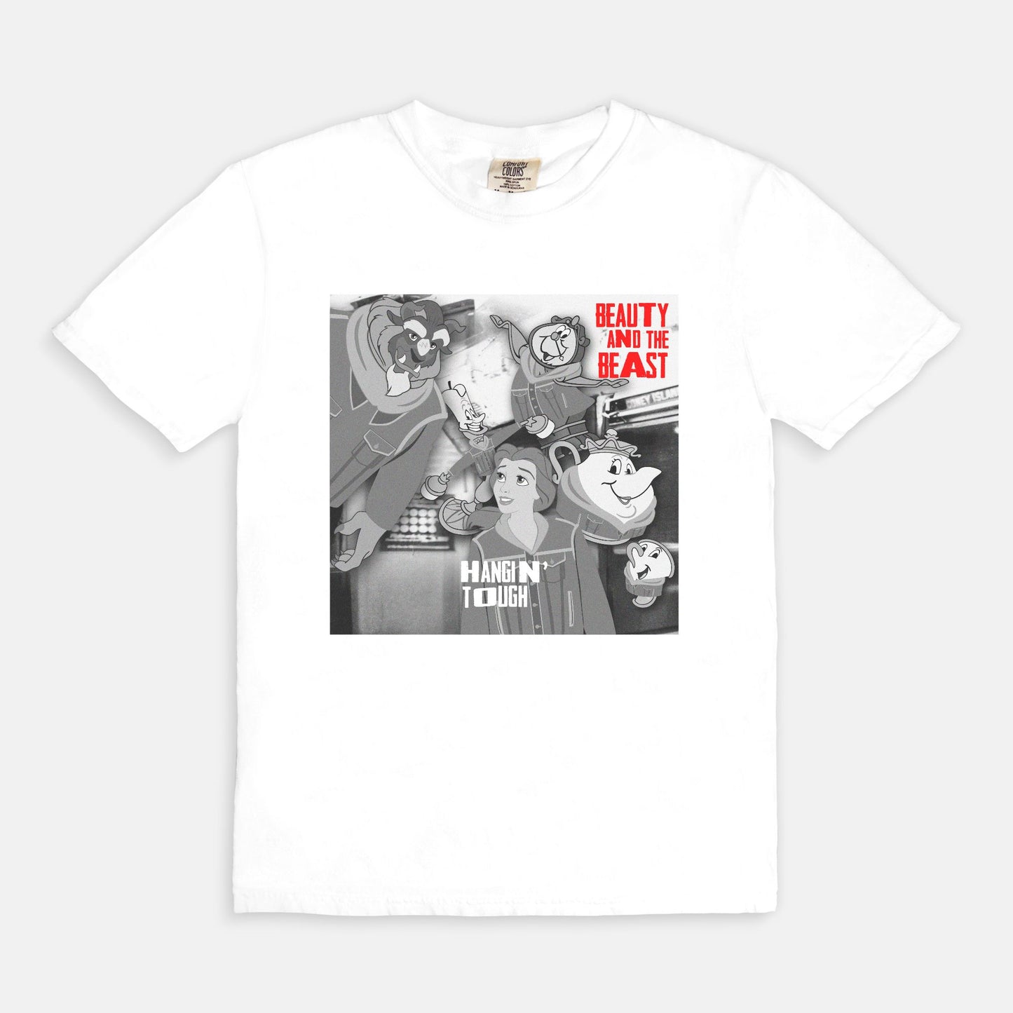 Beauty And The Beast Hangin' Tough Comfort Colors Shirt