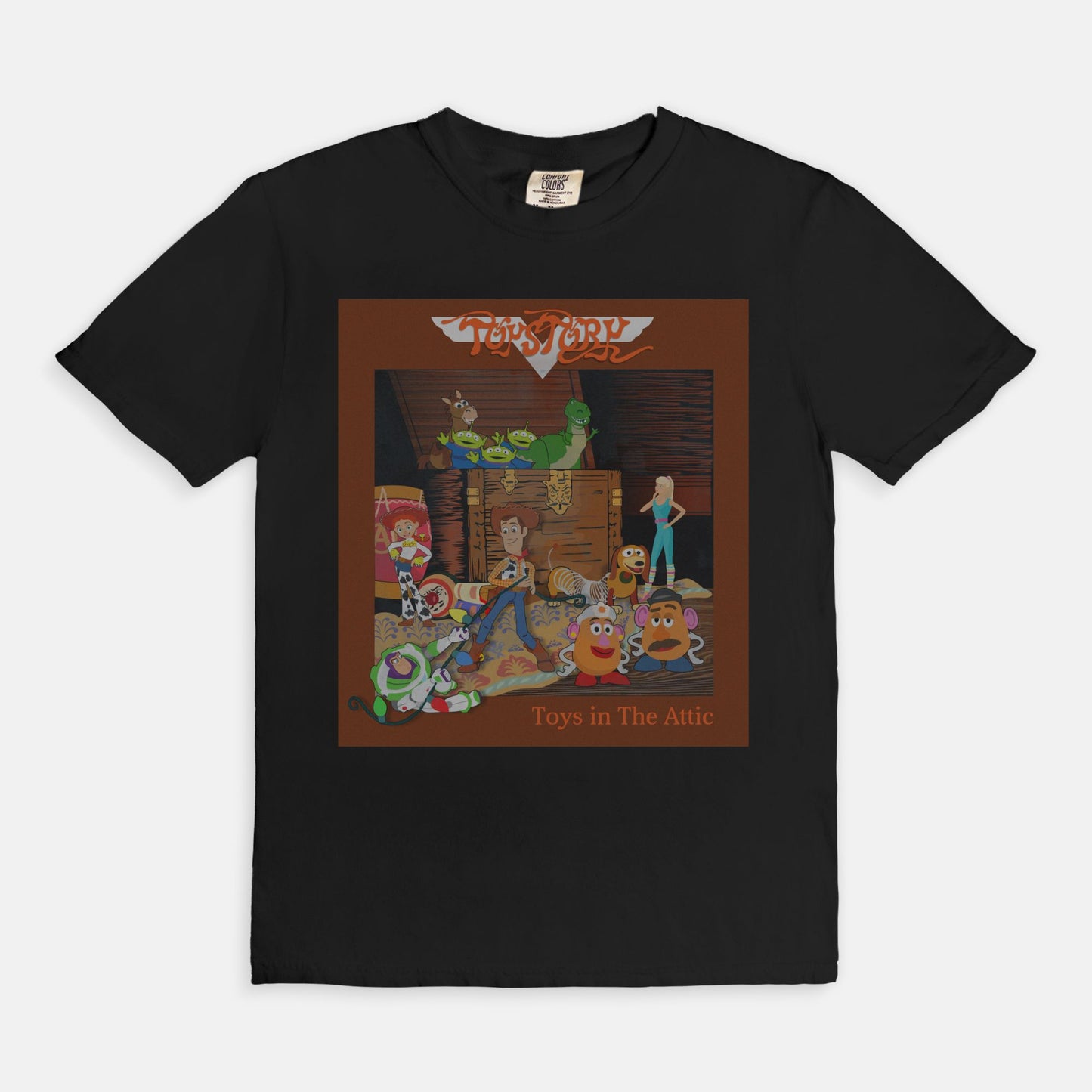Toy Story Toys In The Attic Comfort Colors Shirt