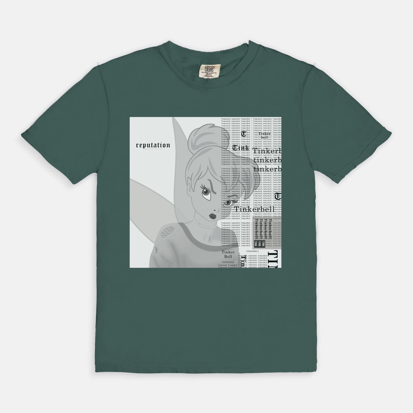 Tinkerbell Reputation Comfort Colors Shirt