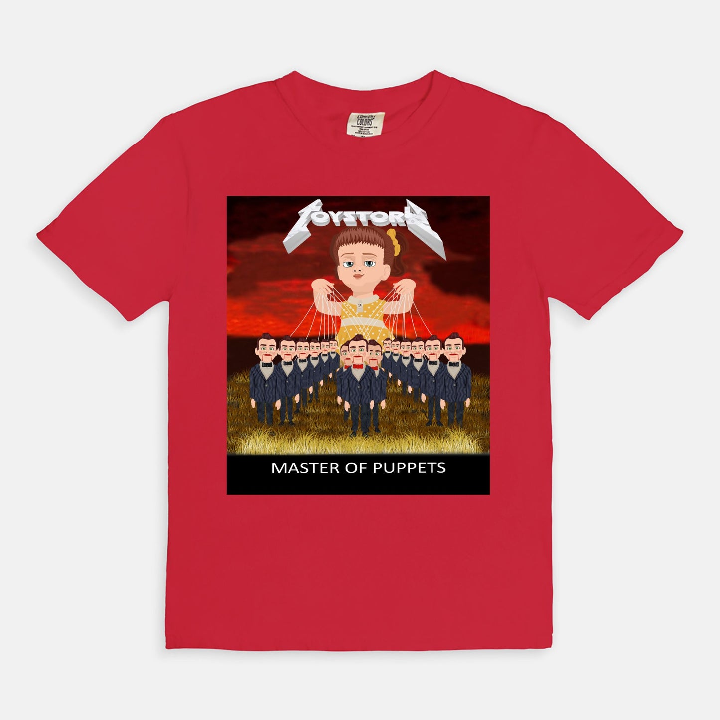 Toy Story Master Of Puppets Comfort Colors Shirt