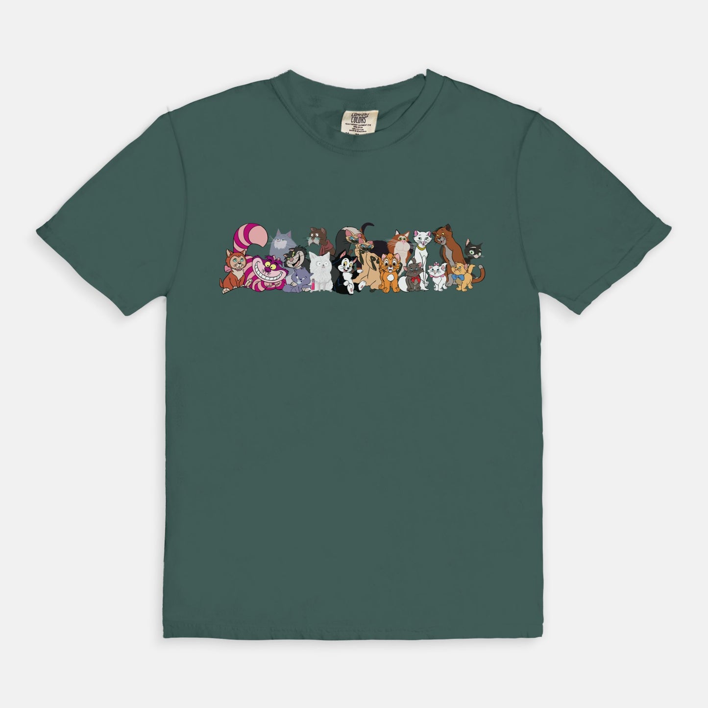 Cats Of Disney Comfort Colors Shirt
