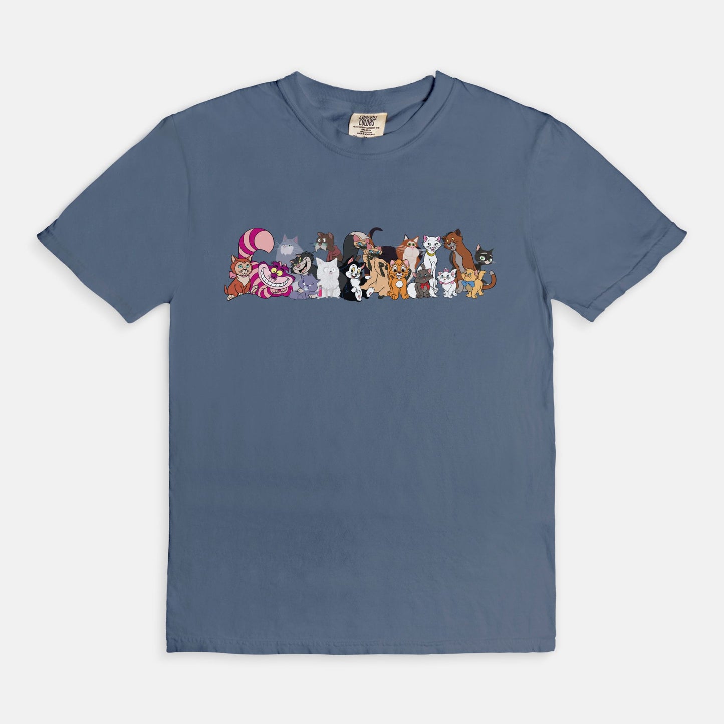 Cats Of Disney Comfort Colors Shirt