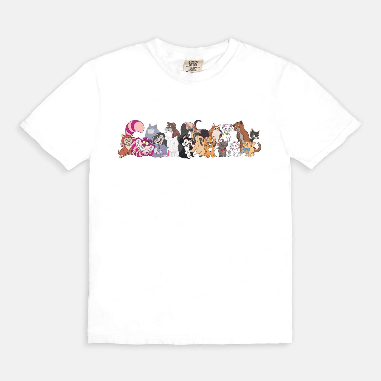 Cats Of Disney Comfort Colors Shirt