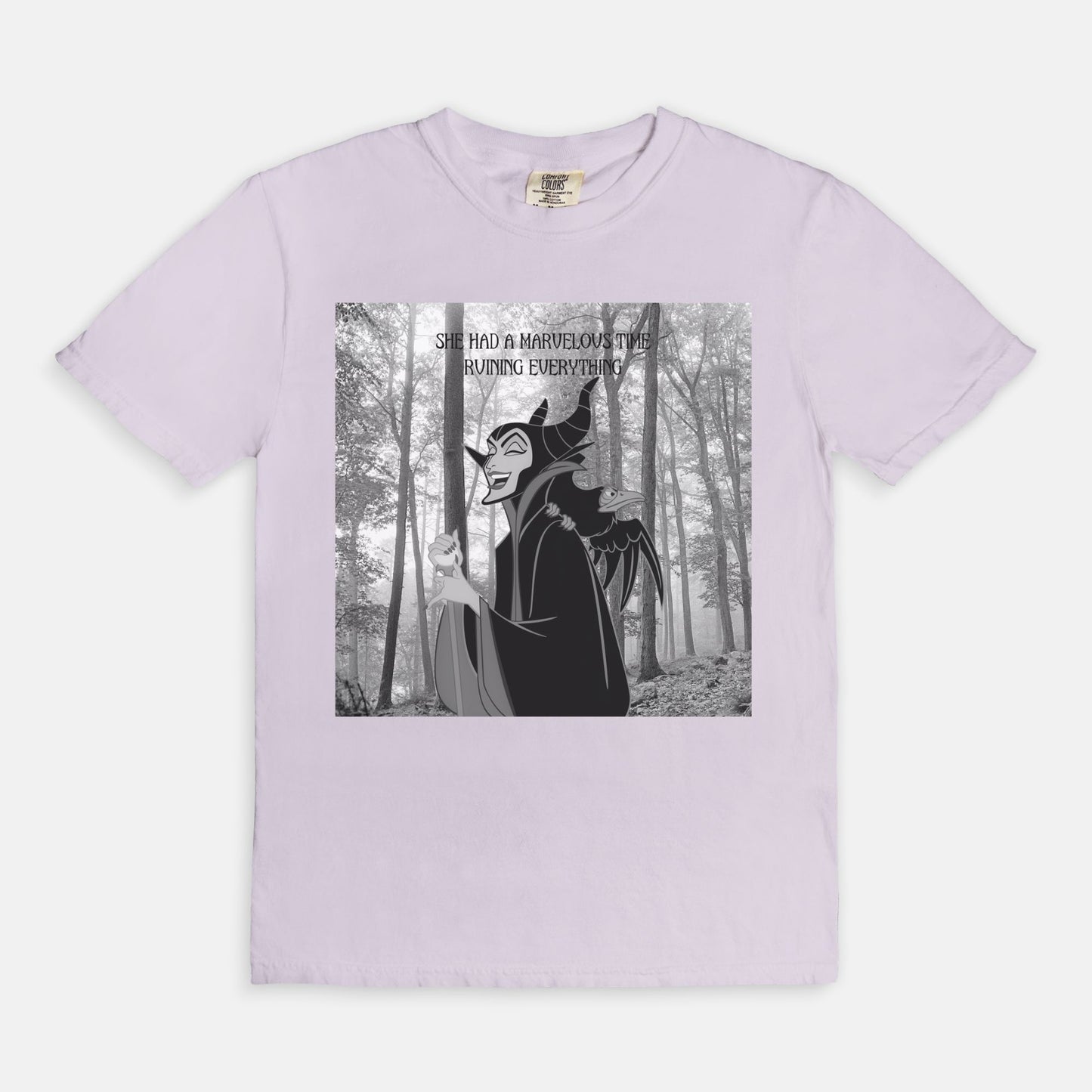 Maleficent She Had A Marvelous Time Ruining Everything Comfort Colors Shirt
