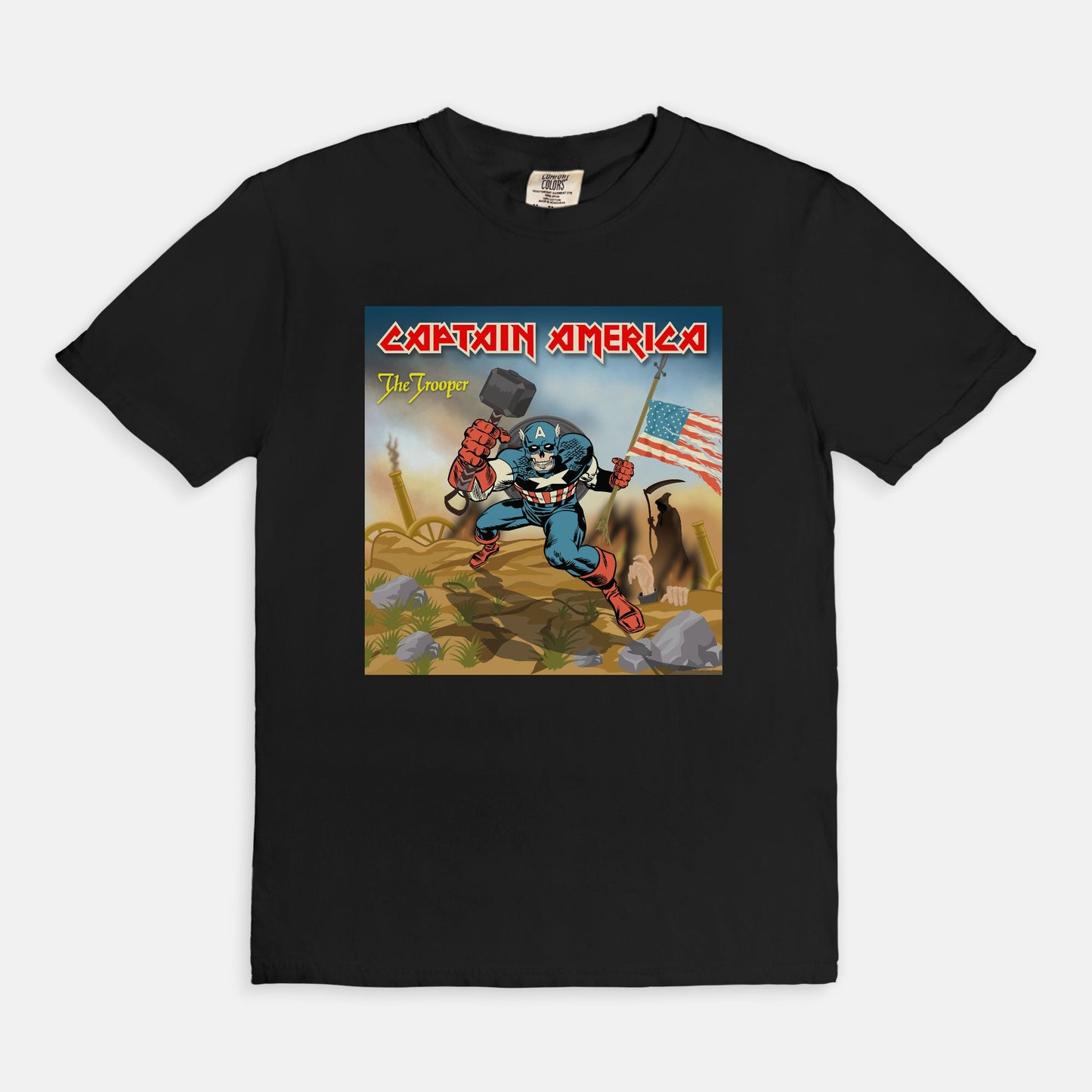 Captain America The Trooper Comfort Colors Shirt