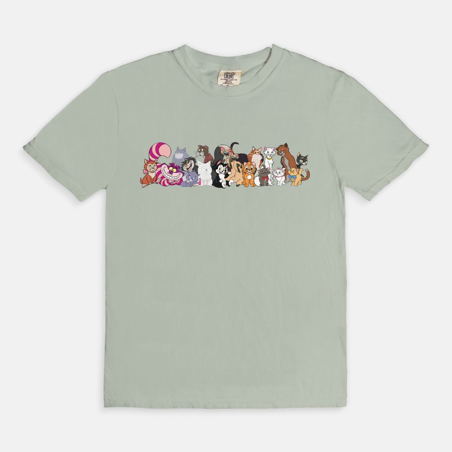 Cats Of Disney Comfort Colors Shirt