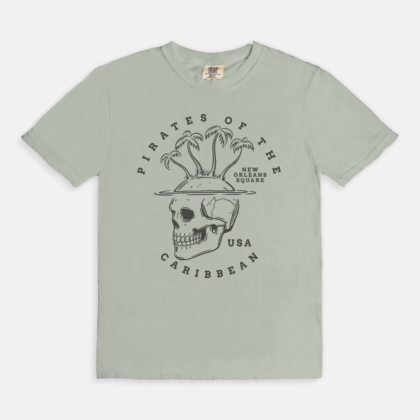 Pirates Of The Caribbean USA Comfort Colors Shirt