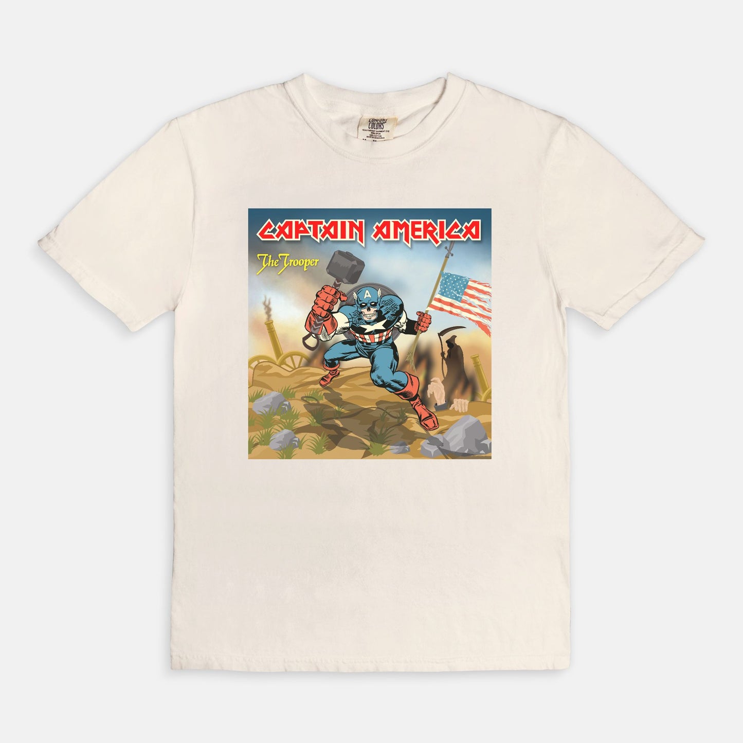 Captain America The Trooper Comfort Colors Shirt