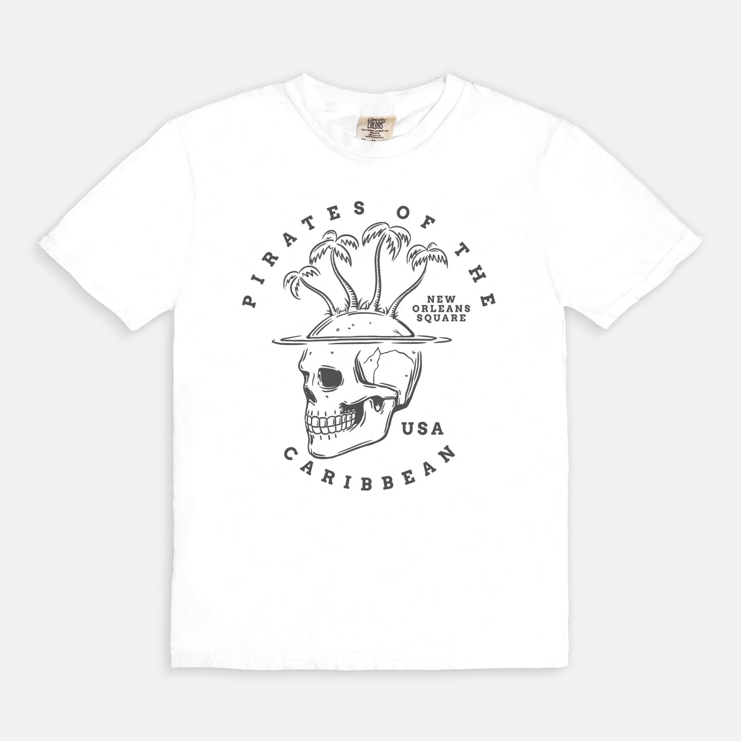 Pirates Of The Caribbean USA Comfort Colors Shirt