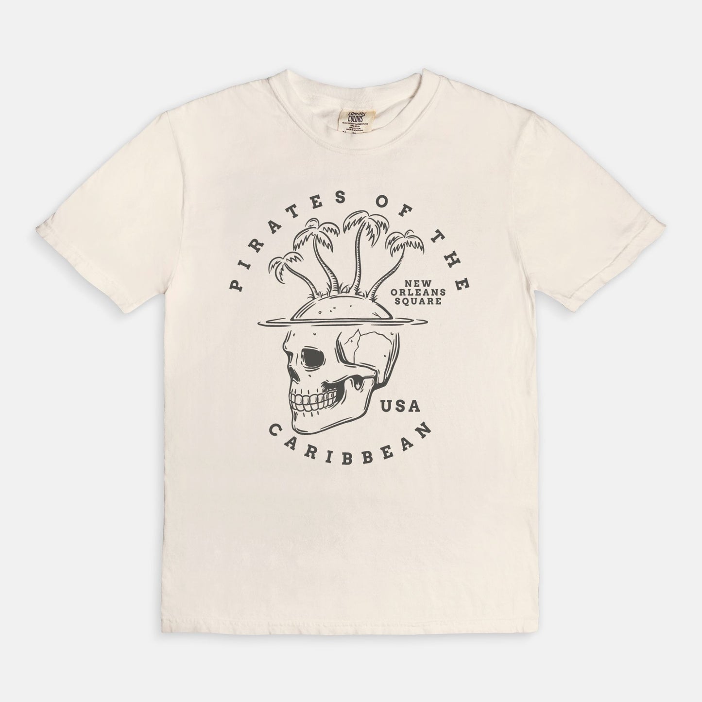 Pirates Of The Caribbean USA Comfort Colors Shirt