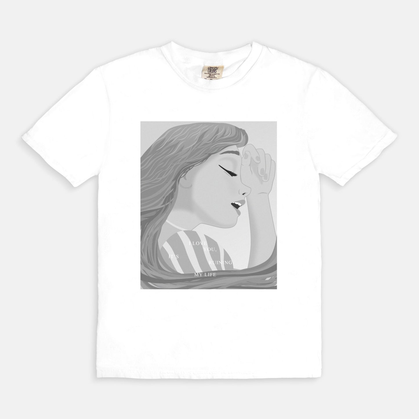 Rapunzel I Love You It's Ruining My Life Comfort Colors Shirt