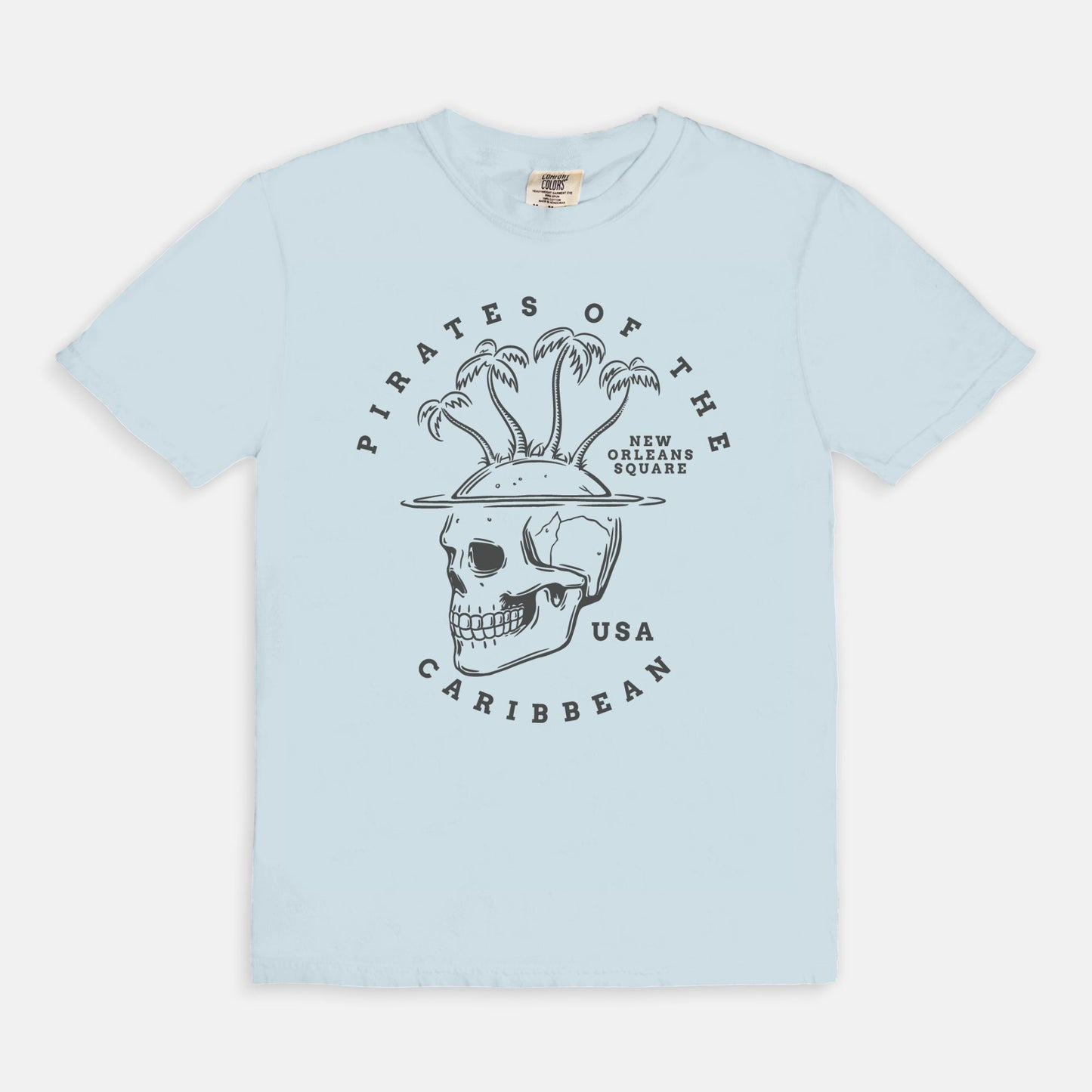 Pirates Of The Caribbean USA Comfort Colors Shirt