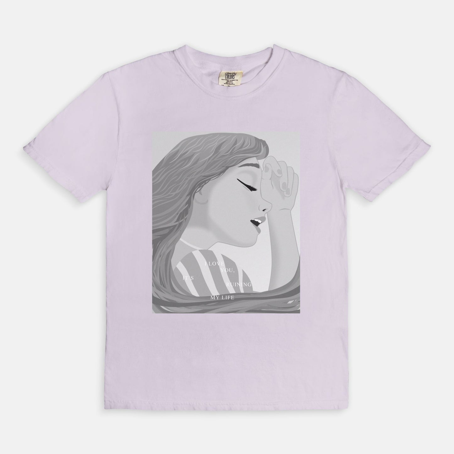 Rapunzel I Love You It's Ruining My Life Comfort Colors Shirt
