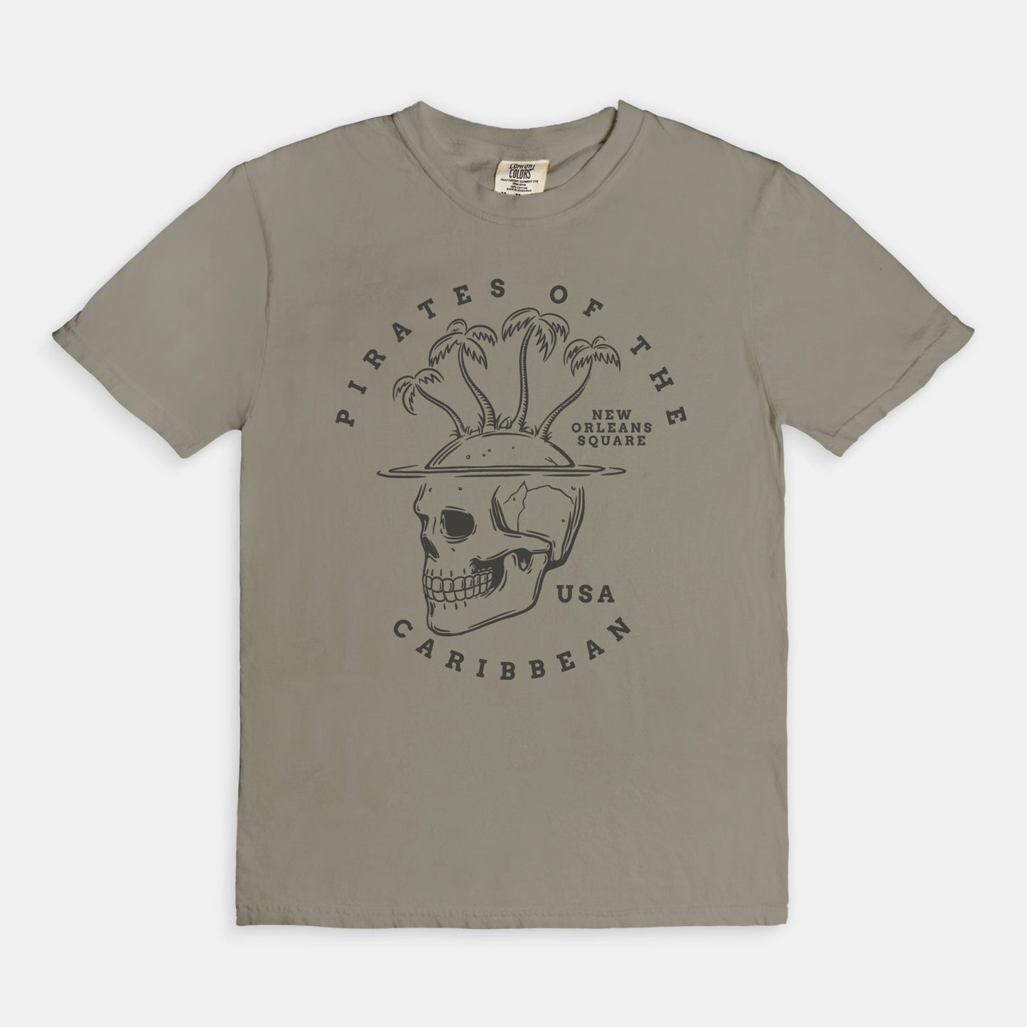 Pirates Of The Caribbean USA Comfort Colors Shirt
