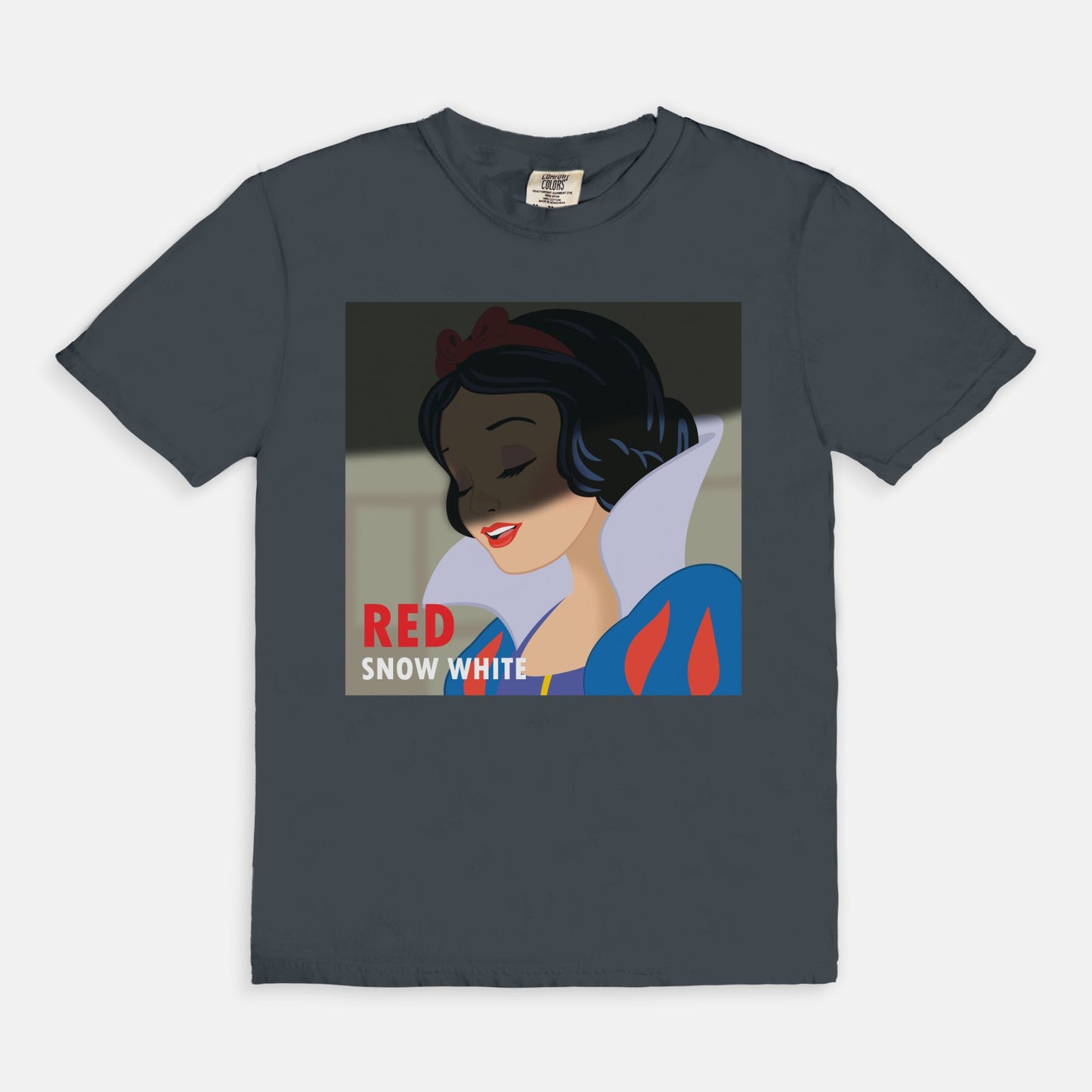 Snow White Red Comfort Colors Shirt