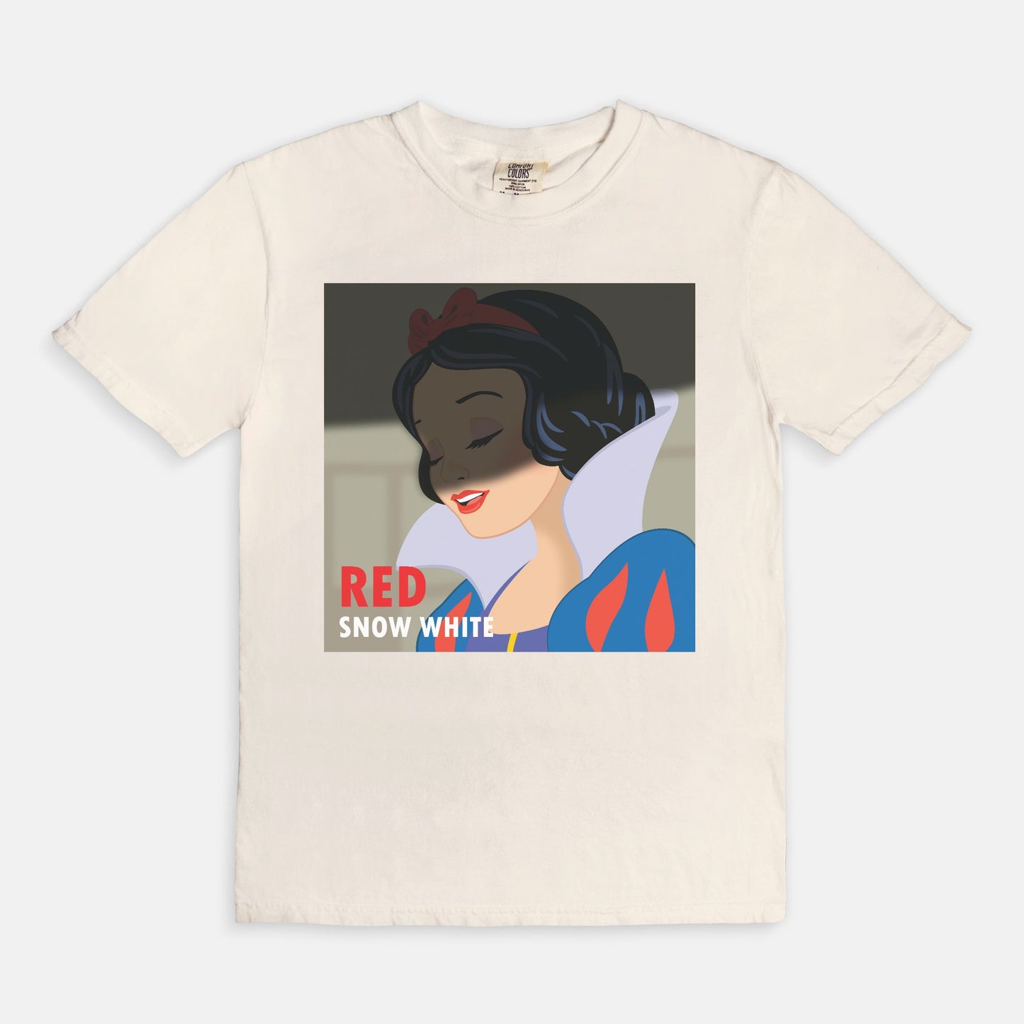 Snow White Red Comfort Colors Shirt