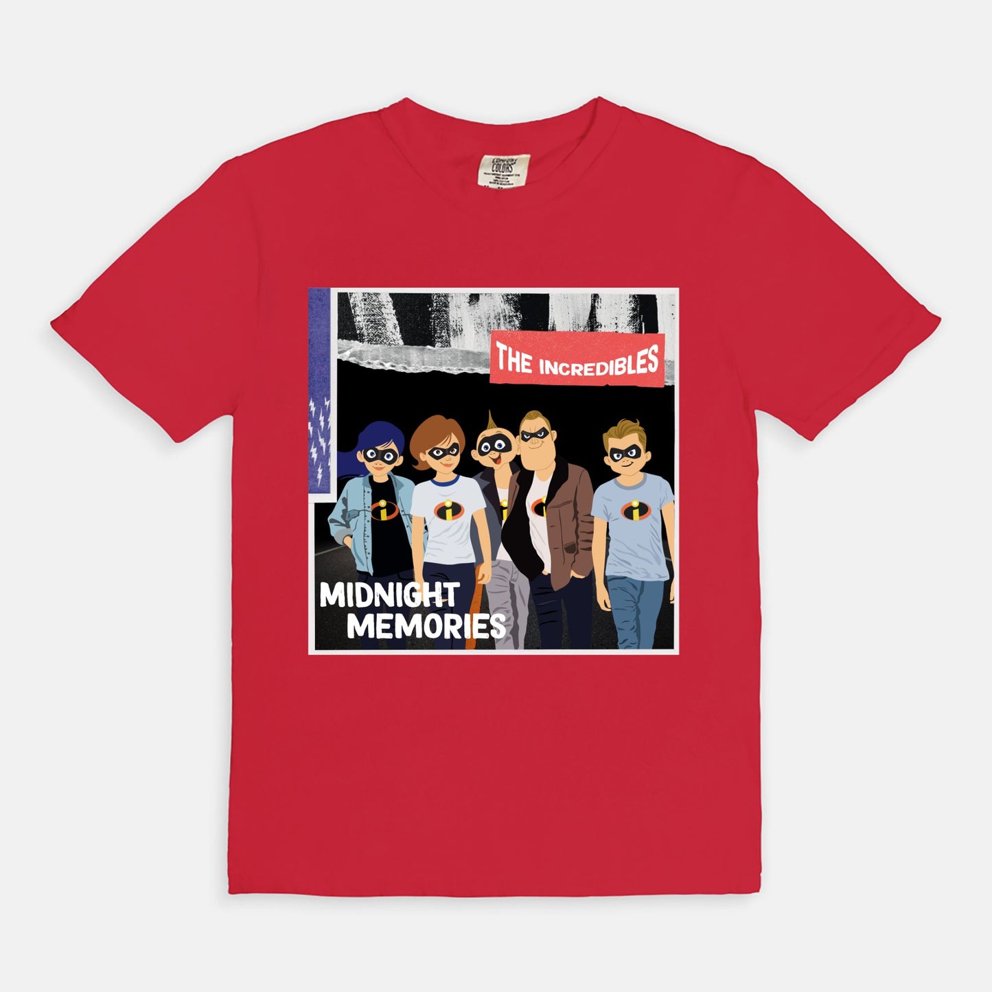 The Incredibles Midnight Memories Comfort Colors Shirt