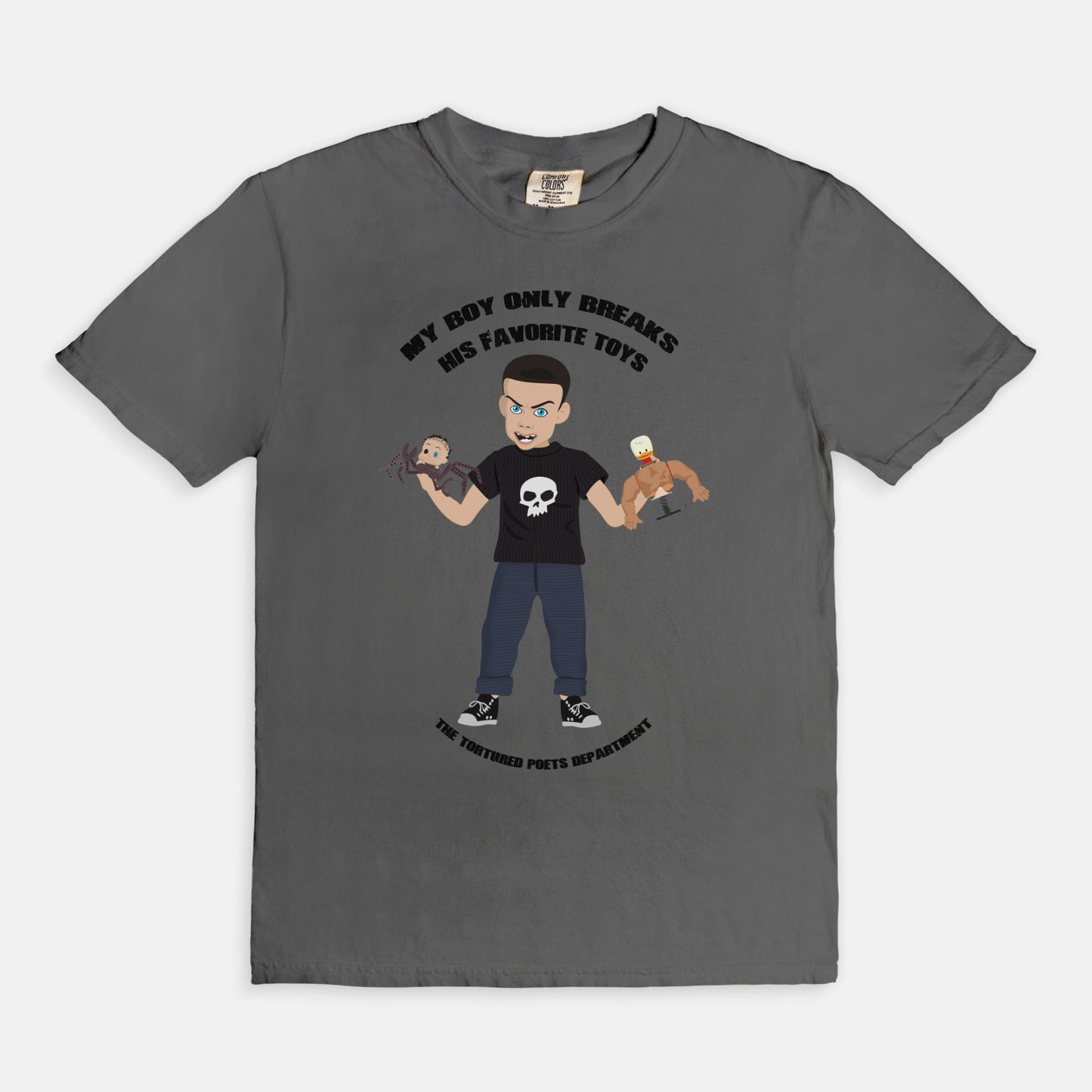 Sid My Boy Only Breaks His Favorite Toys Comfort Colors Shirt