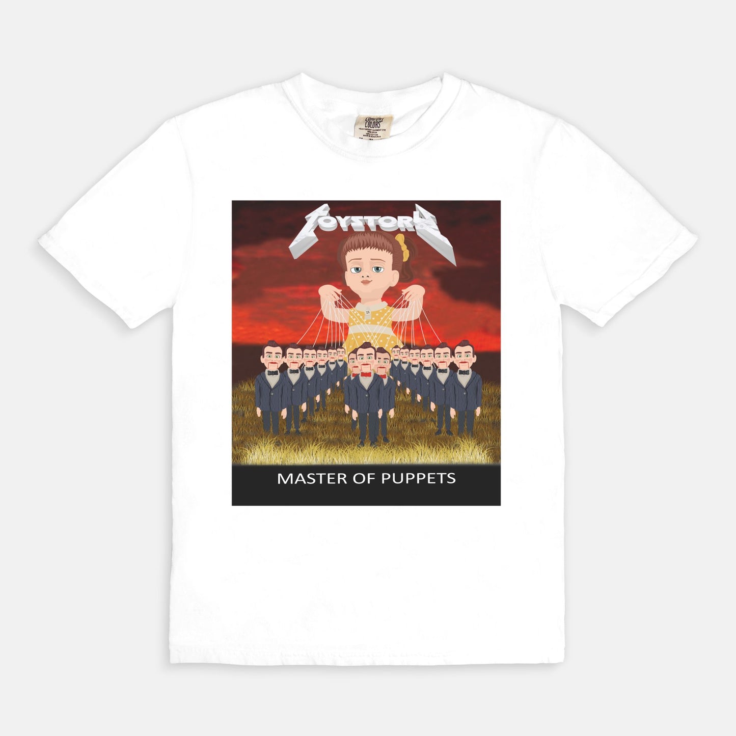 Toy Story Master Of Puppets Comfort Colors Shirt