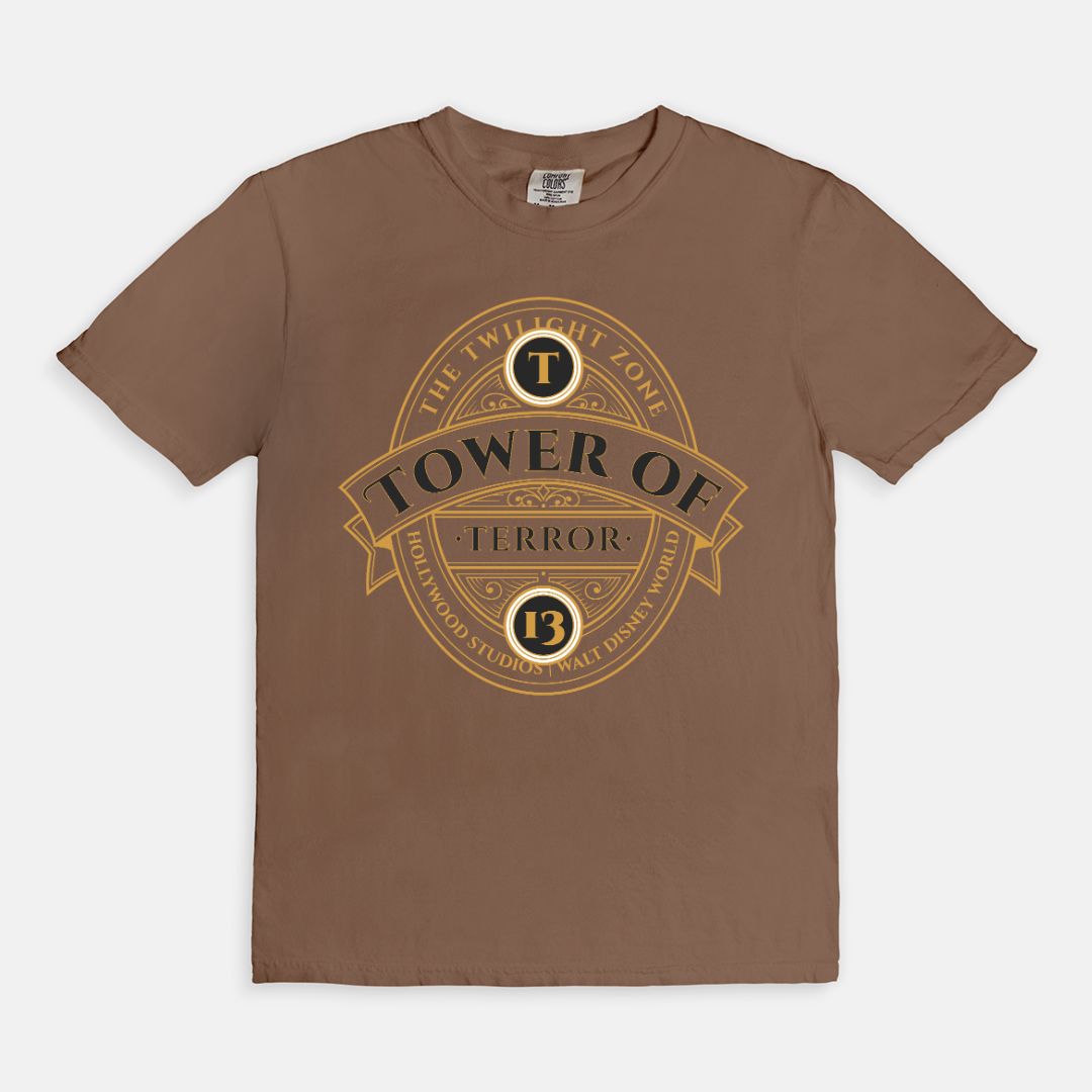 Tower Of Terror Comfort Colors Shirt