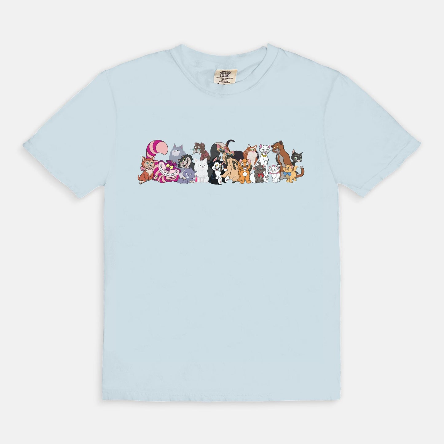Cats Of Disney Comfort Colors Shirt