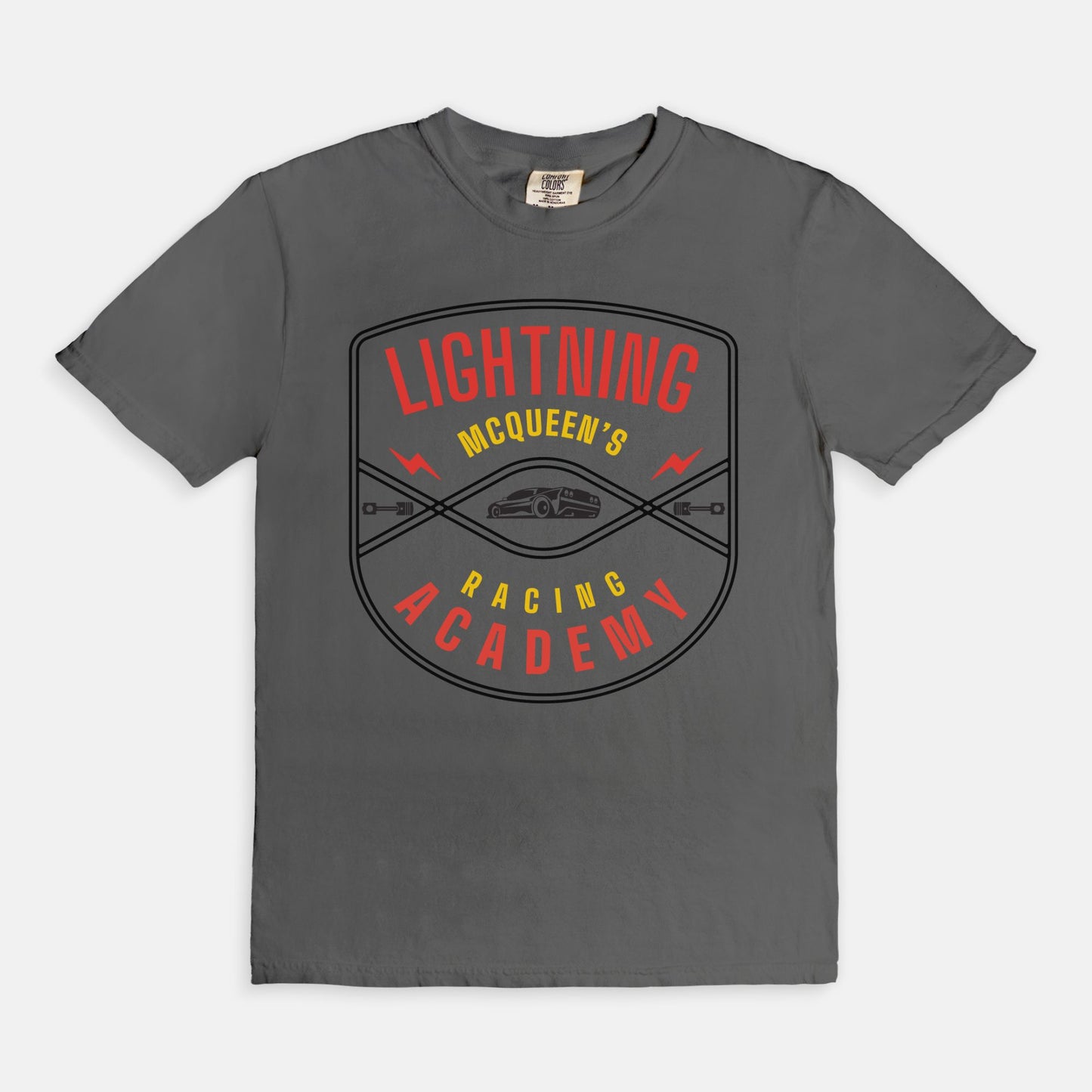 Lightning McQueen Racing Academy Comfort Colors Shirt