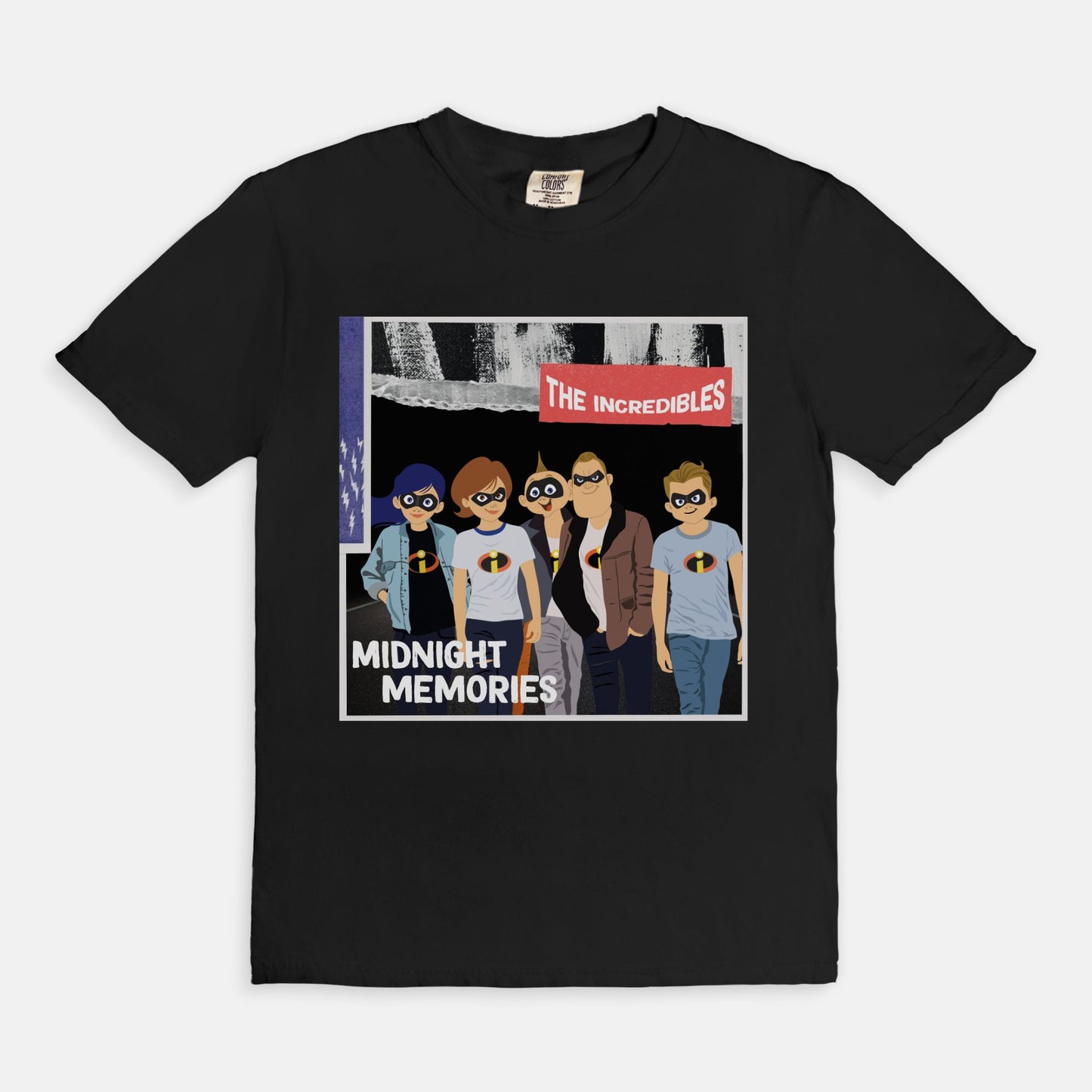 The Incredibles Midnight Memories Comfort Colors Shirt