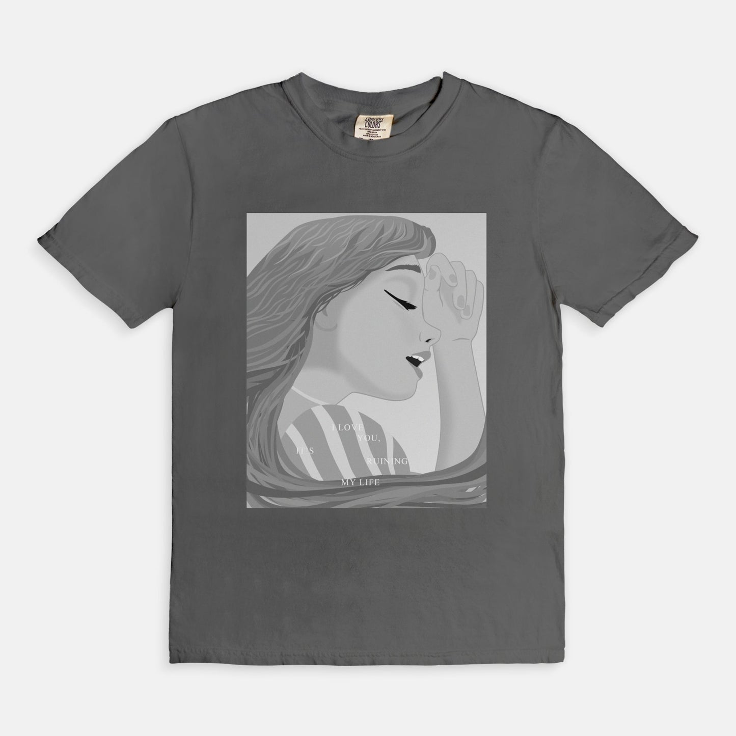 Rapunzel I Love You It's Ruining My Life Comfort Colors Shirt