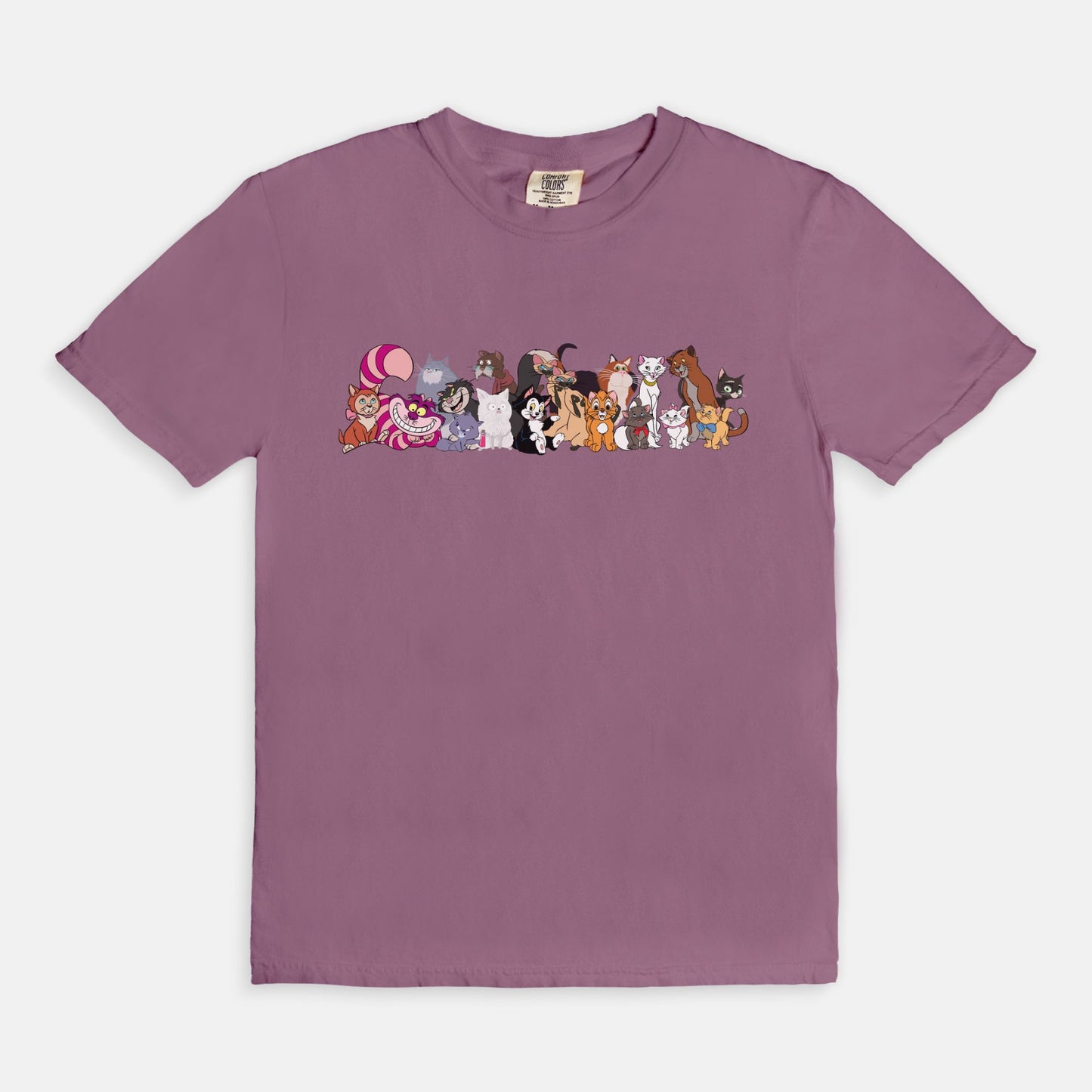 Cats Of Disney Comfort Colors Shirt