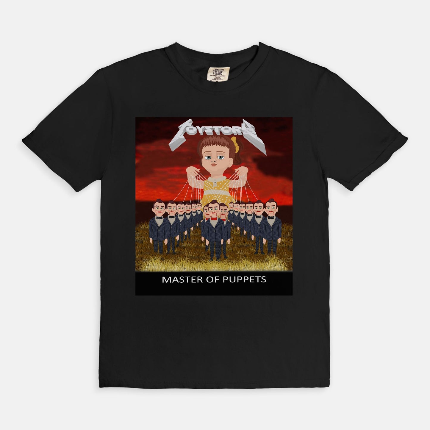 Toy Story Master Of Puppets Comfort Colors Shirt