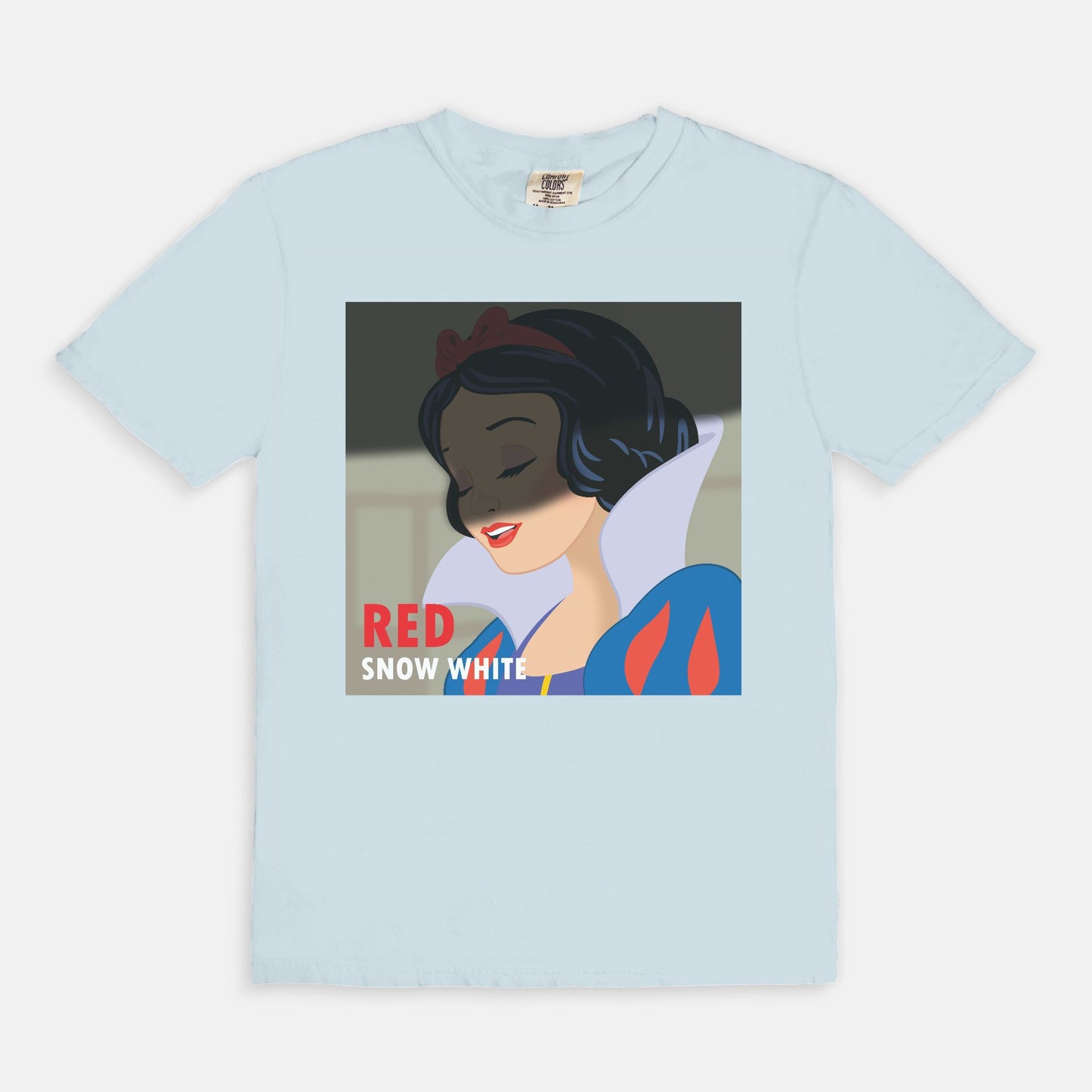 Snow White Red Comfort Colors Shirt