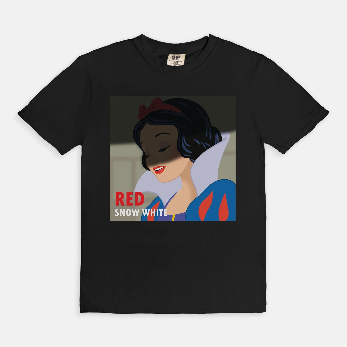Snow White Red Comfort Colors Shirt