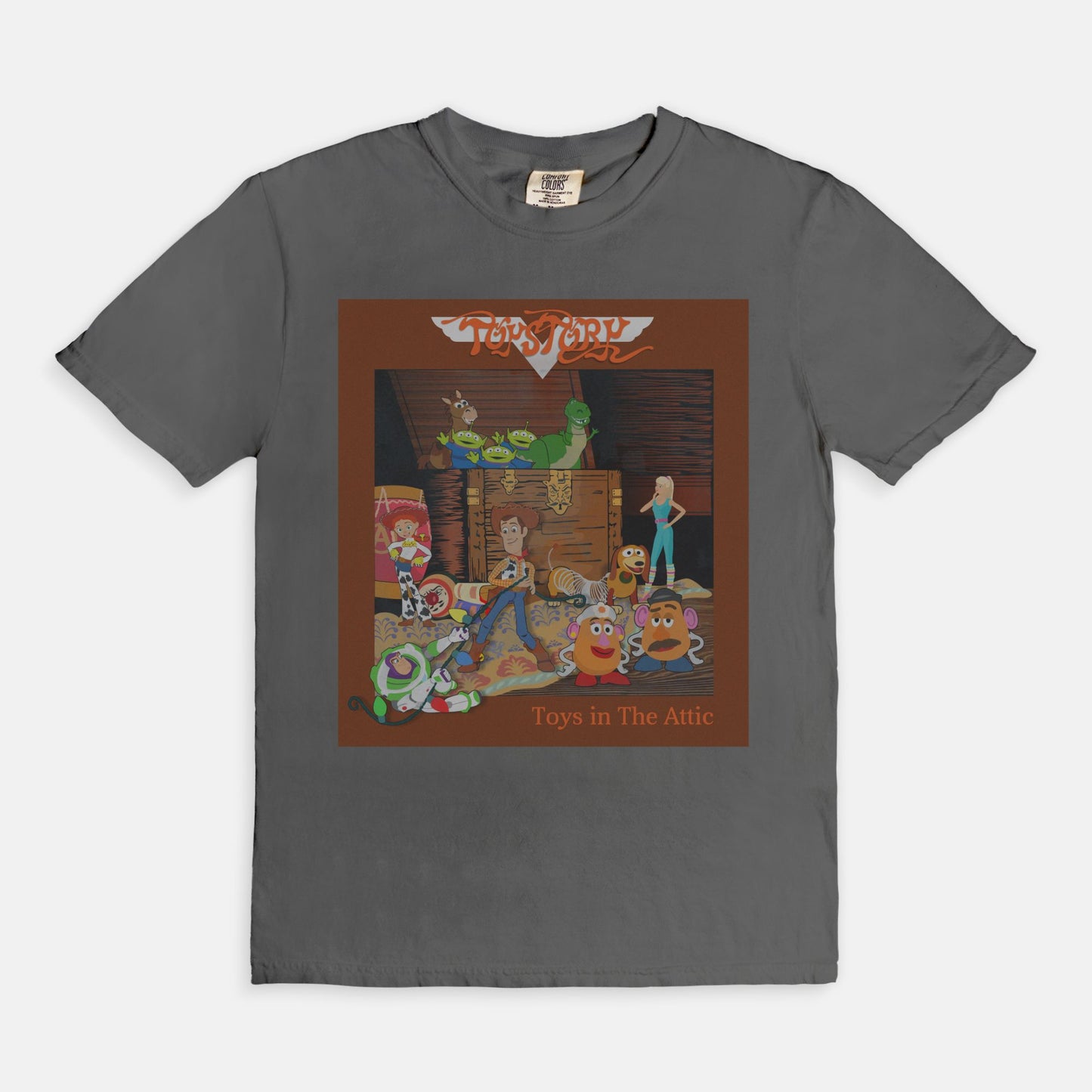 Toy Story Toys In The Attic Comfort Colors Shirt