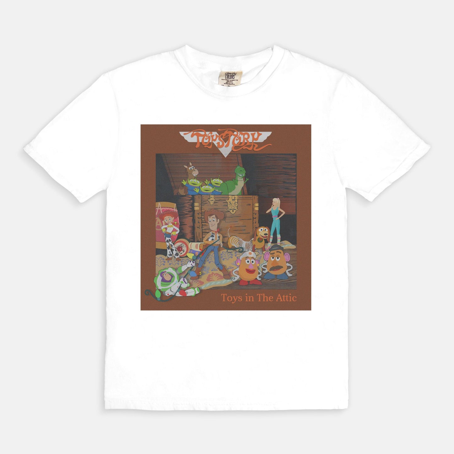 Toy Story Toys In The Attic Comfort Colors Shirt
