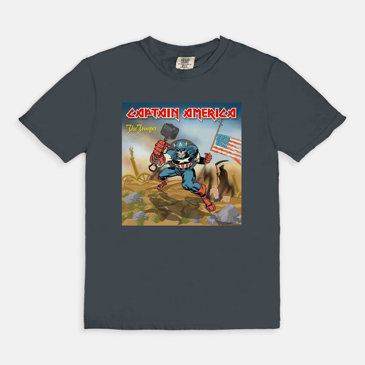 Captain America The Trooper Comfort Colors Shirt