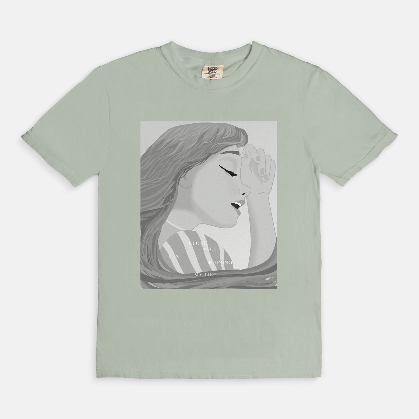 Rapunzel I Love You It's Ruining My Life Comfort Colors Shirt