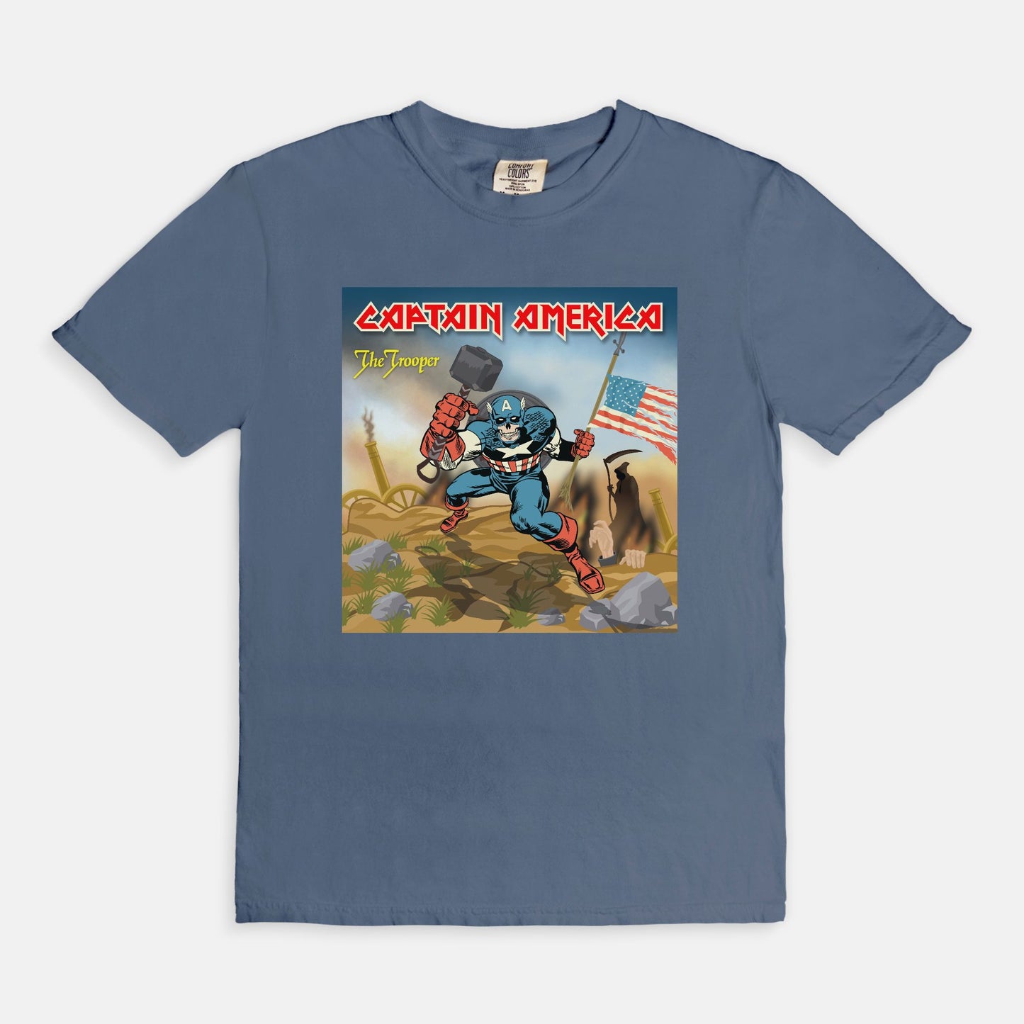 Captain America The Trooper Comfort Colors Shirt