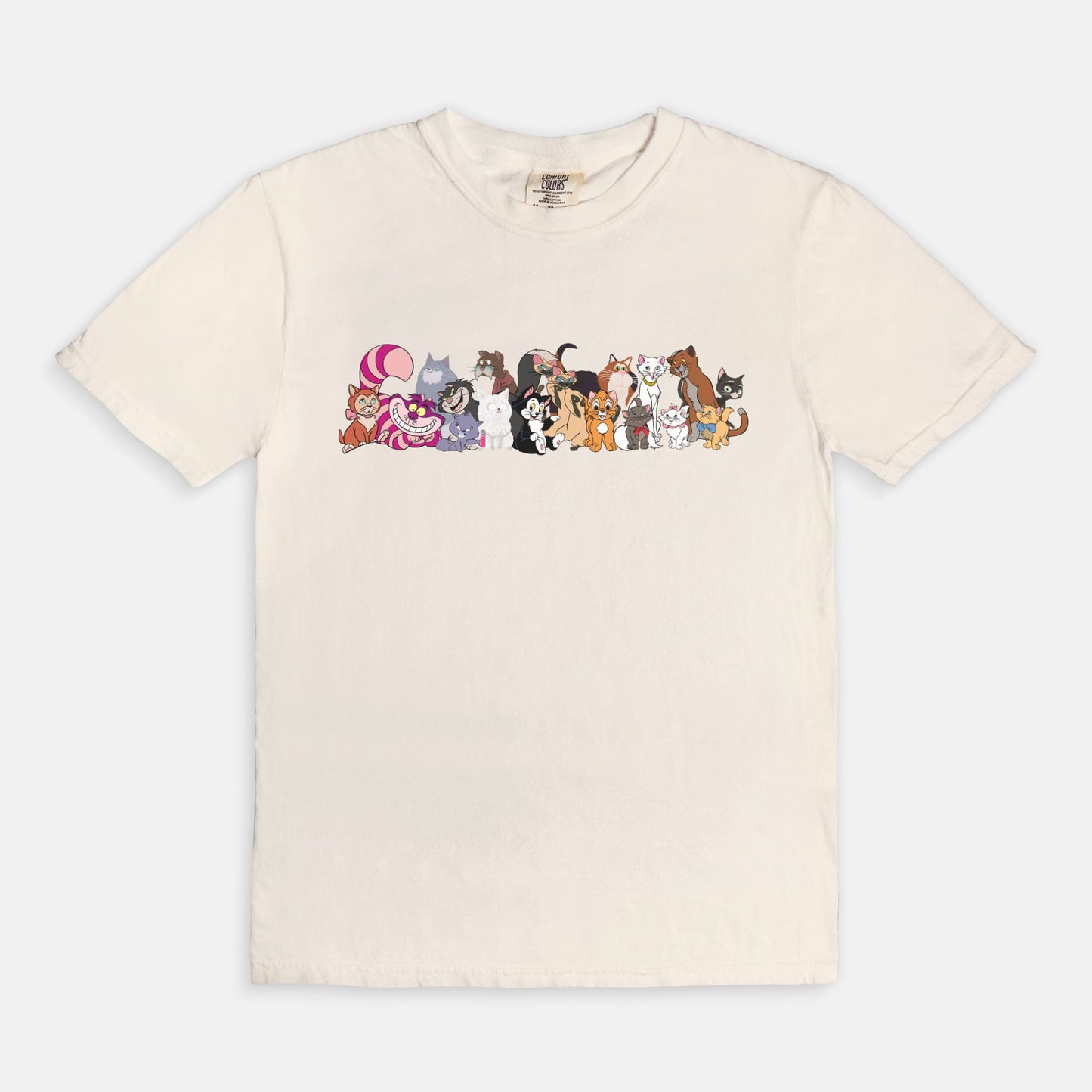 Cats Of Disney Comfort Colors Shirt