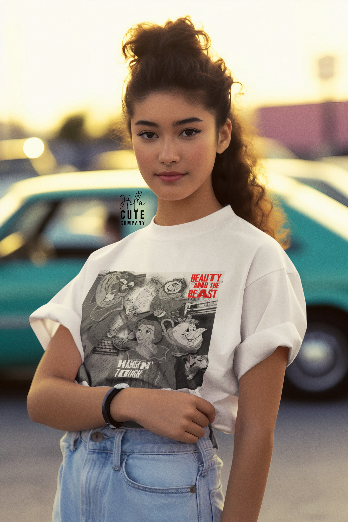 Beauty And The Beast Hangin' Tough Comfort Colors Shirt