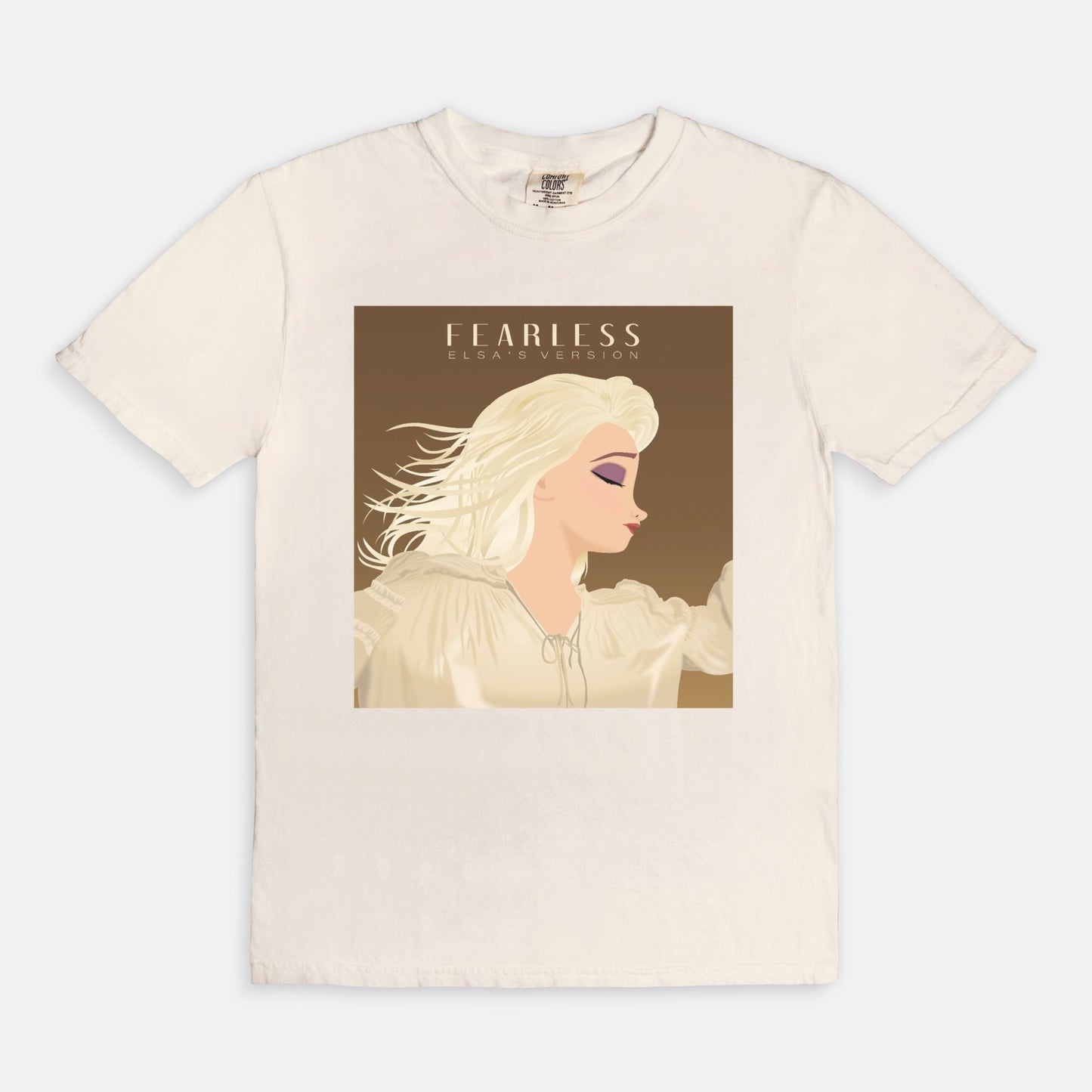 Elsa Fearless Comfort Colors Shirt