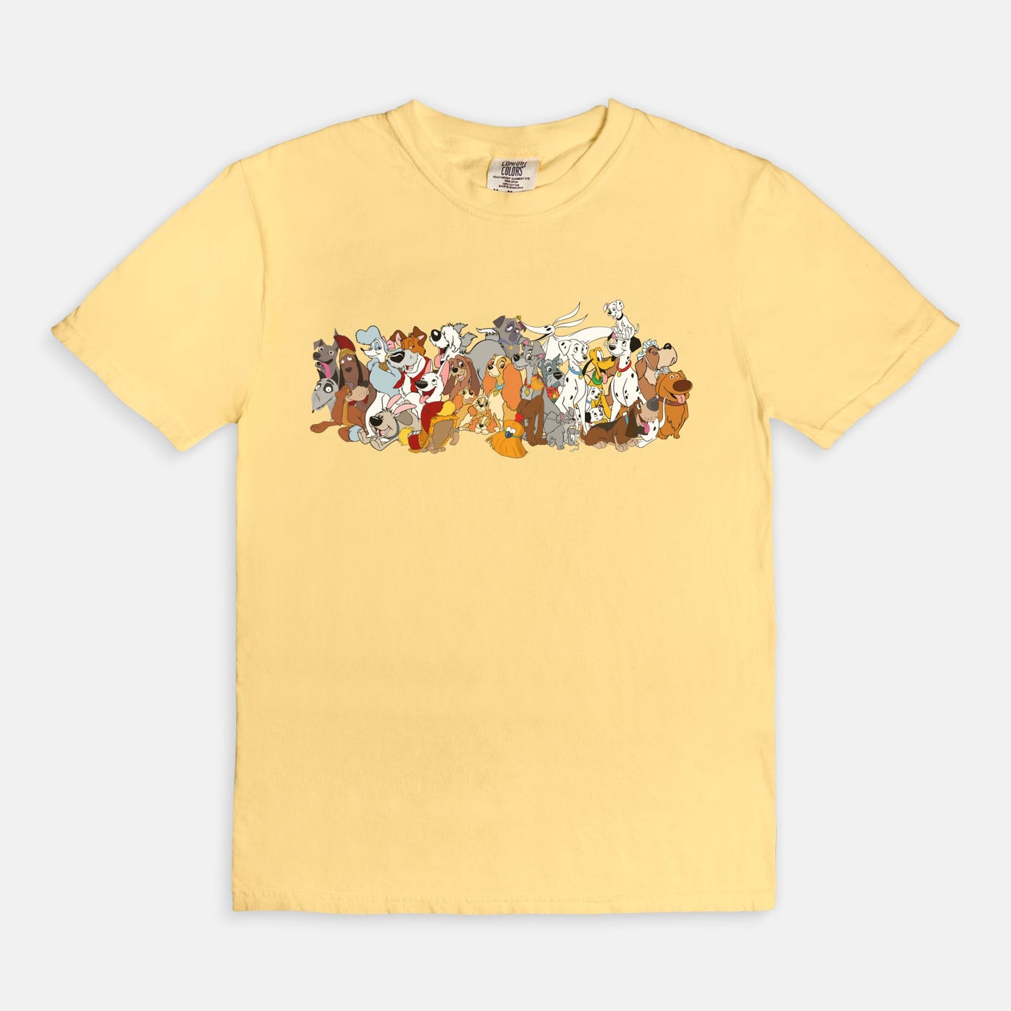 Dogs Of Disney Comfort Colors Shirt