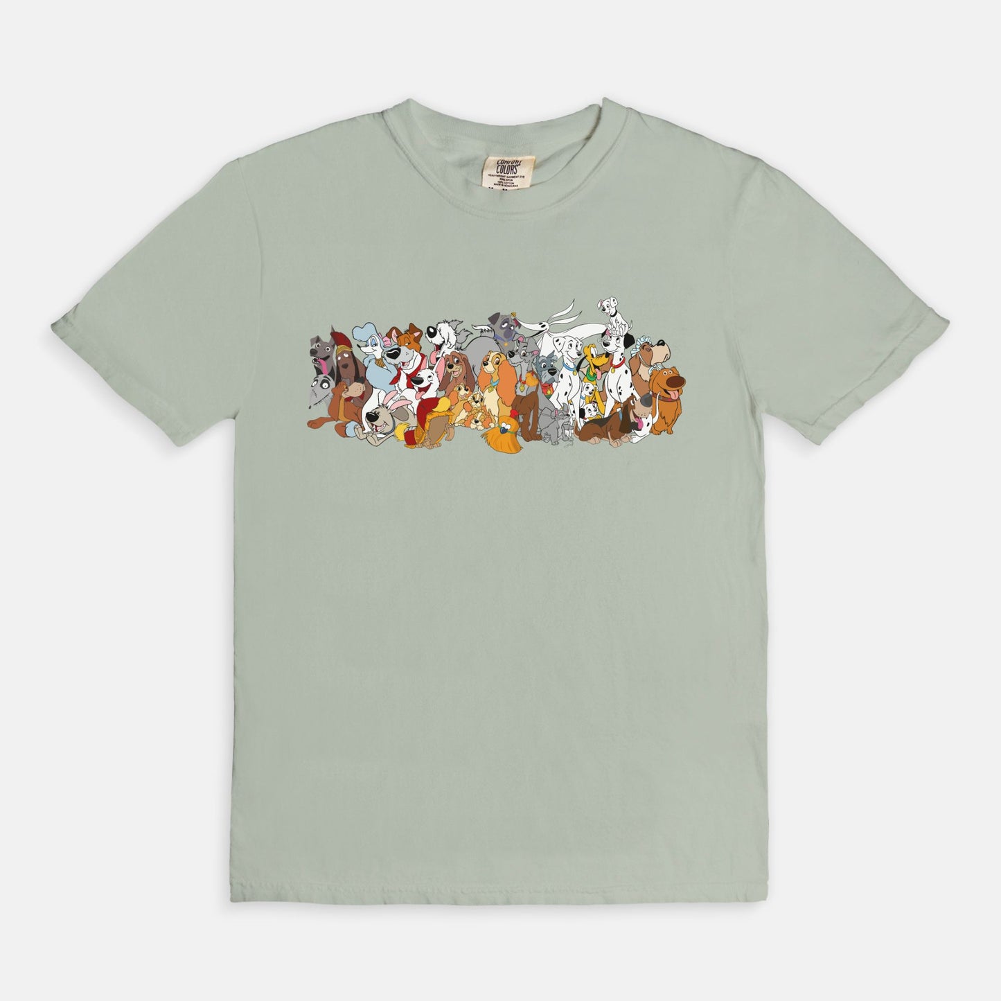 Dogs Of Disney Comfort Colors Shirt